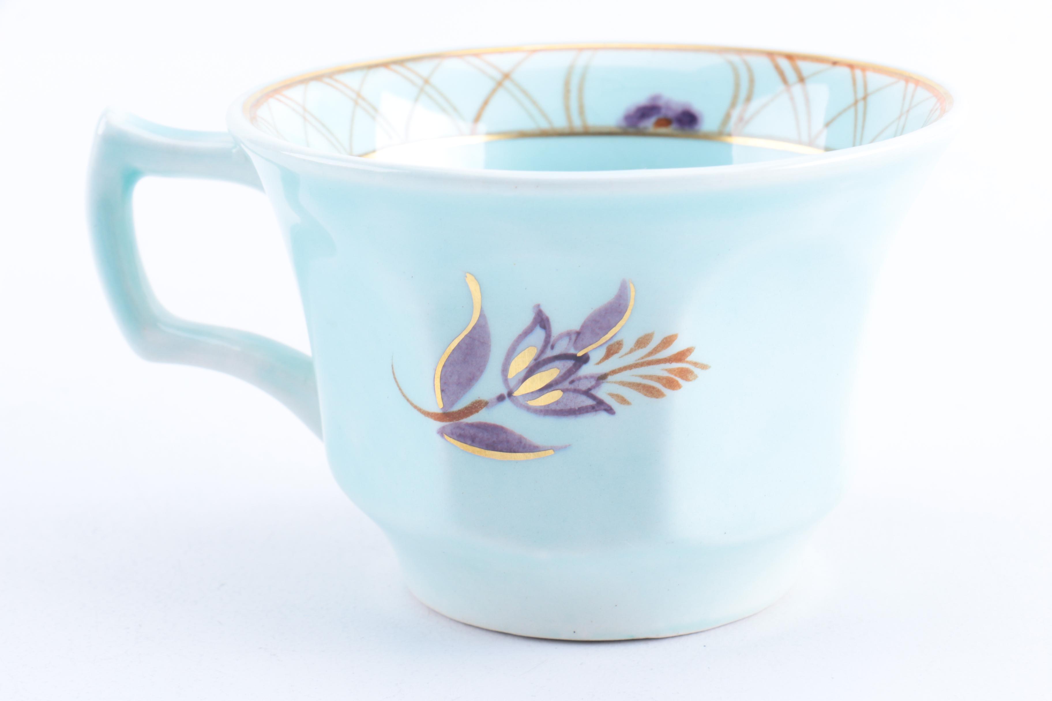 Vintage Adams "Regent" Ironstone Calyx Ware Tea Set