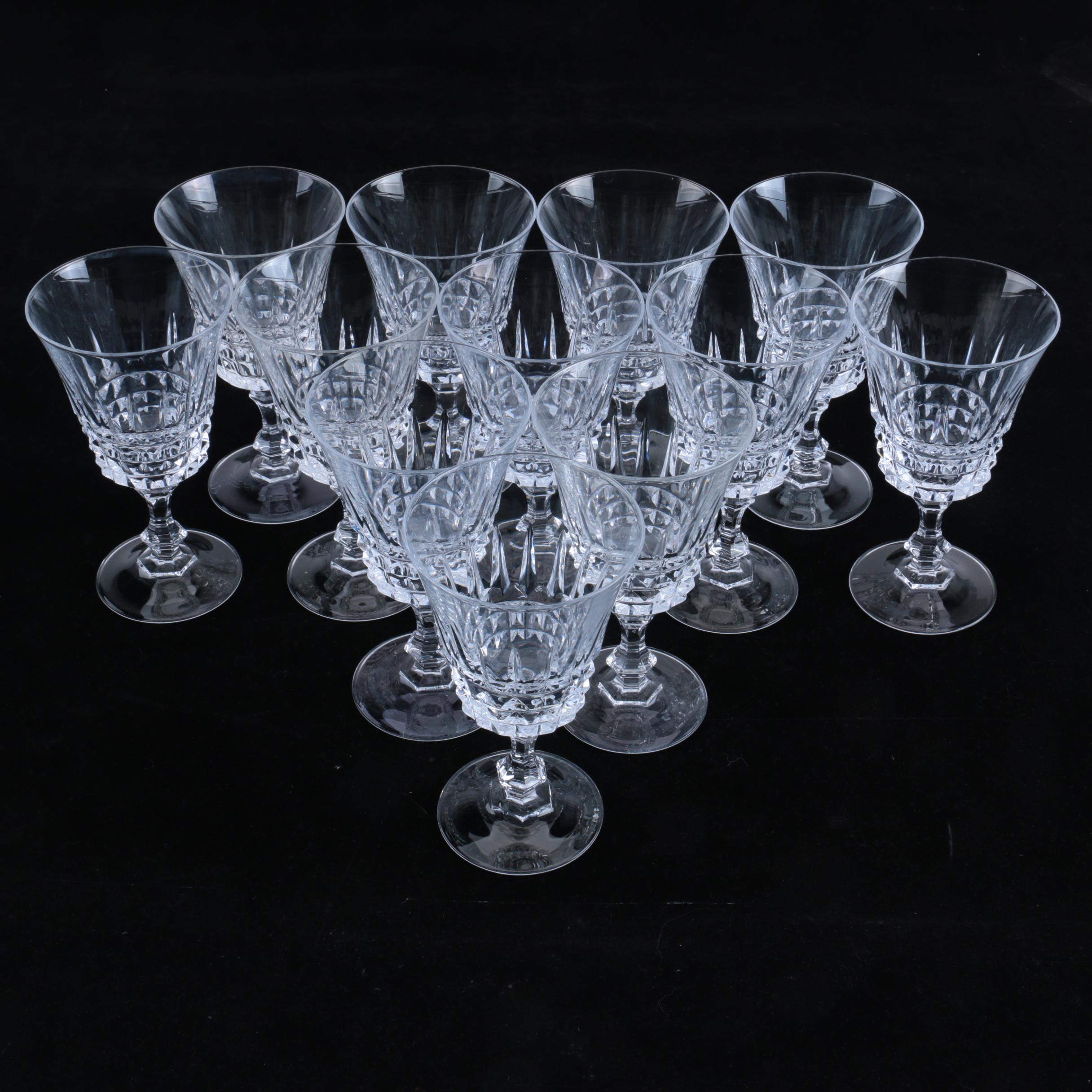 Collection of Crystal Wine Glasses