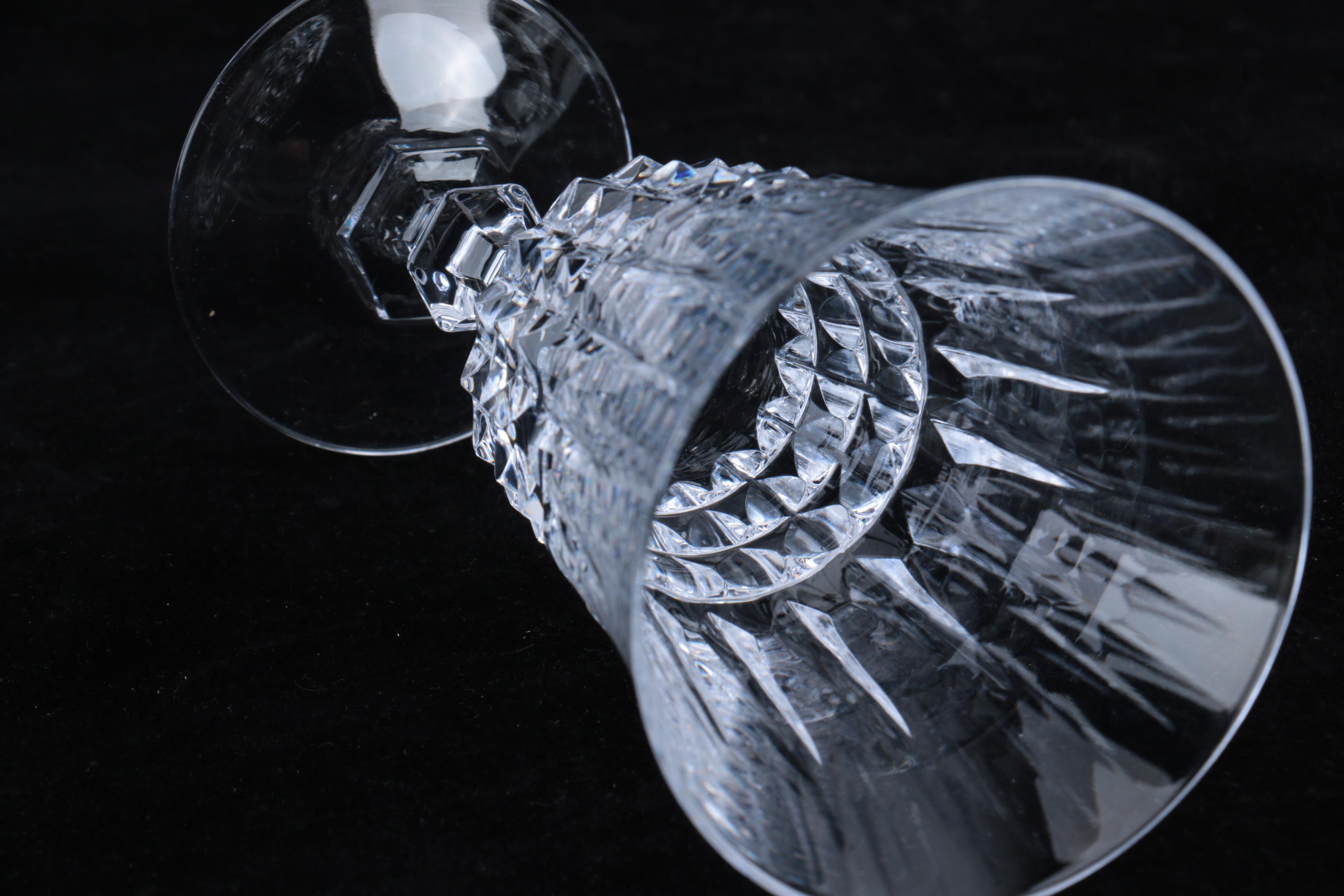 Collection of Crystal Wine Glasses