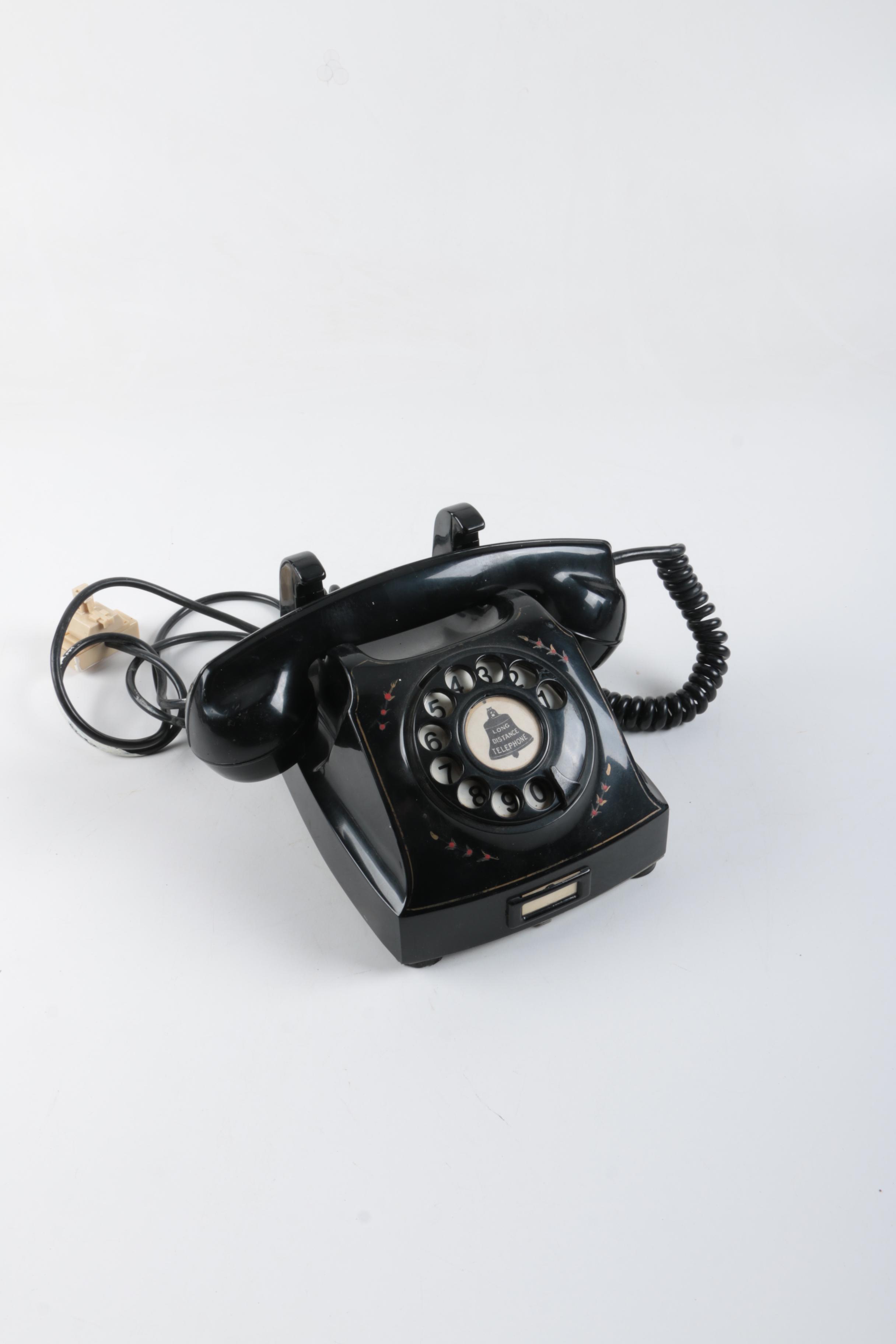 Vintage Televerket "Model 500" Rotary Telephone