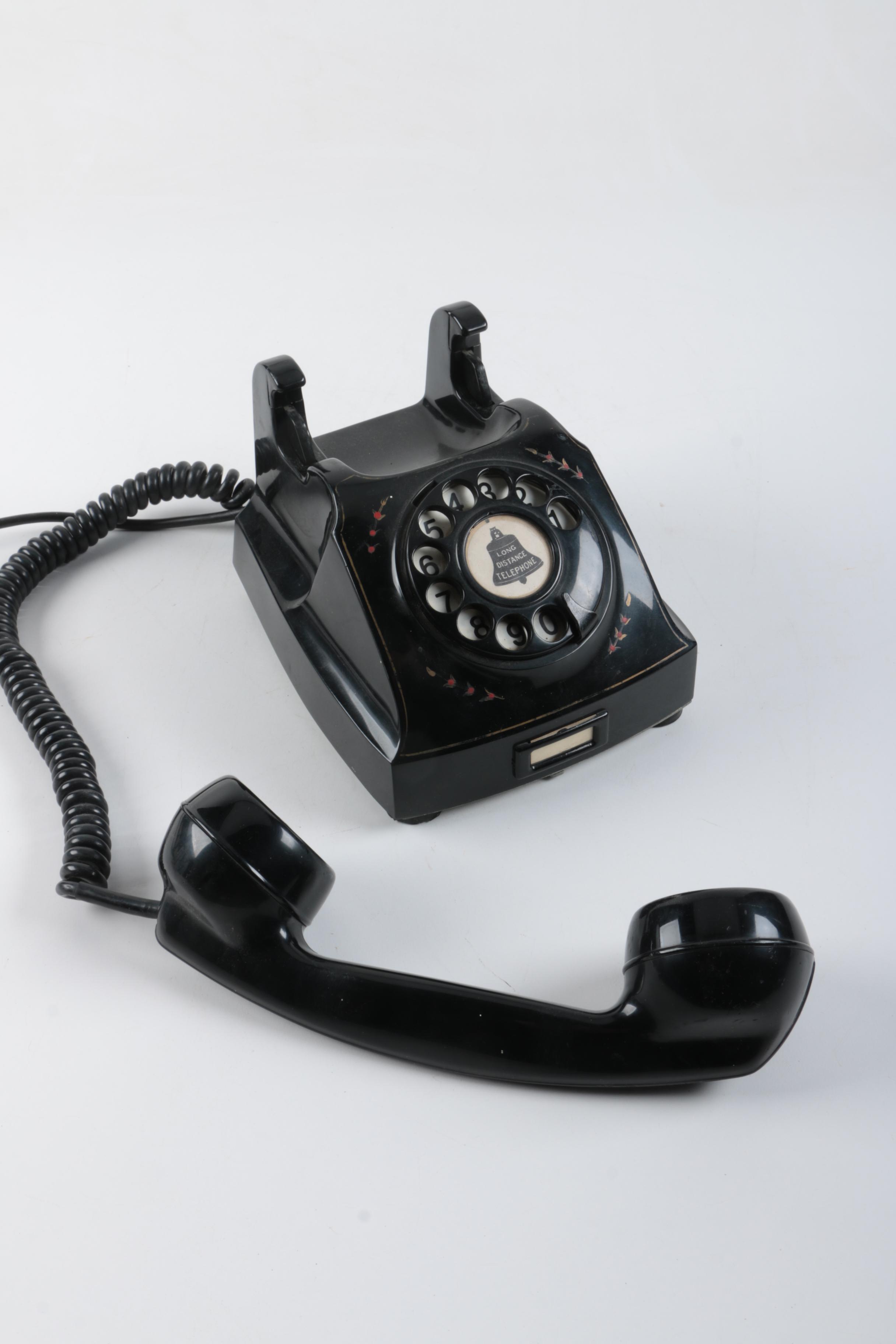 Vintage Televerket "Model 500" Rotary Telephone
