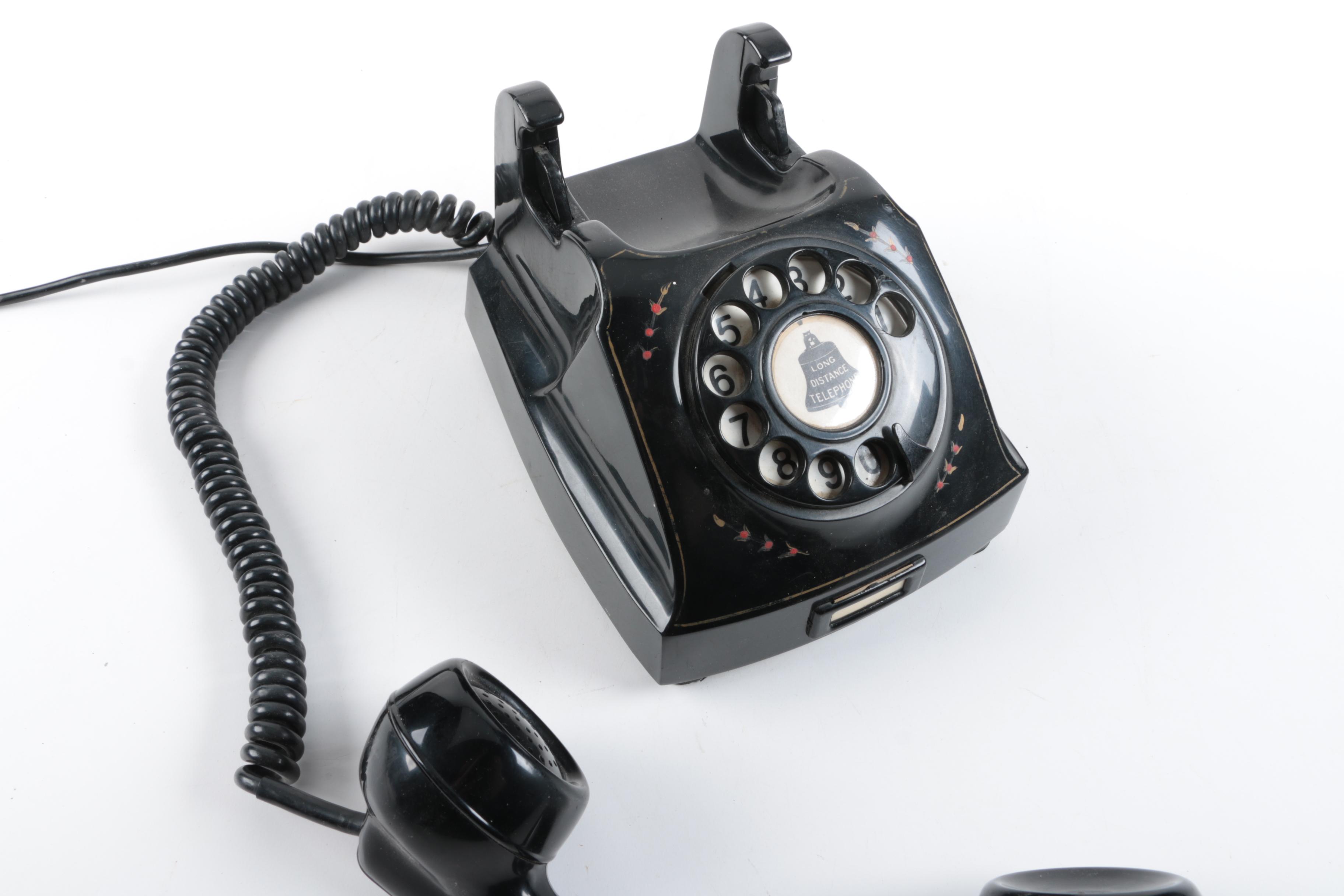 Vintage Televerket "Model 500" Rotary Telephone