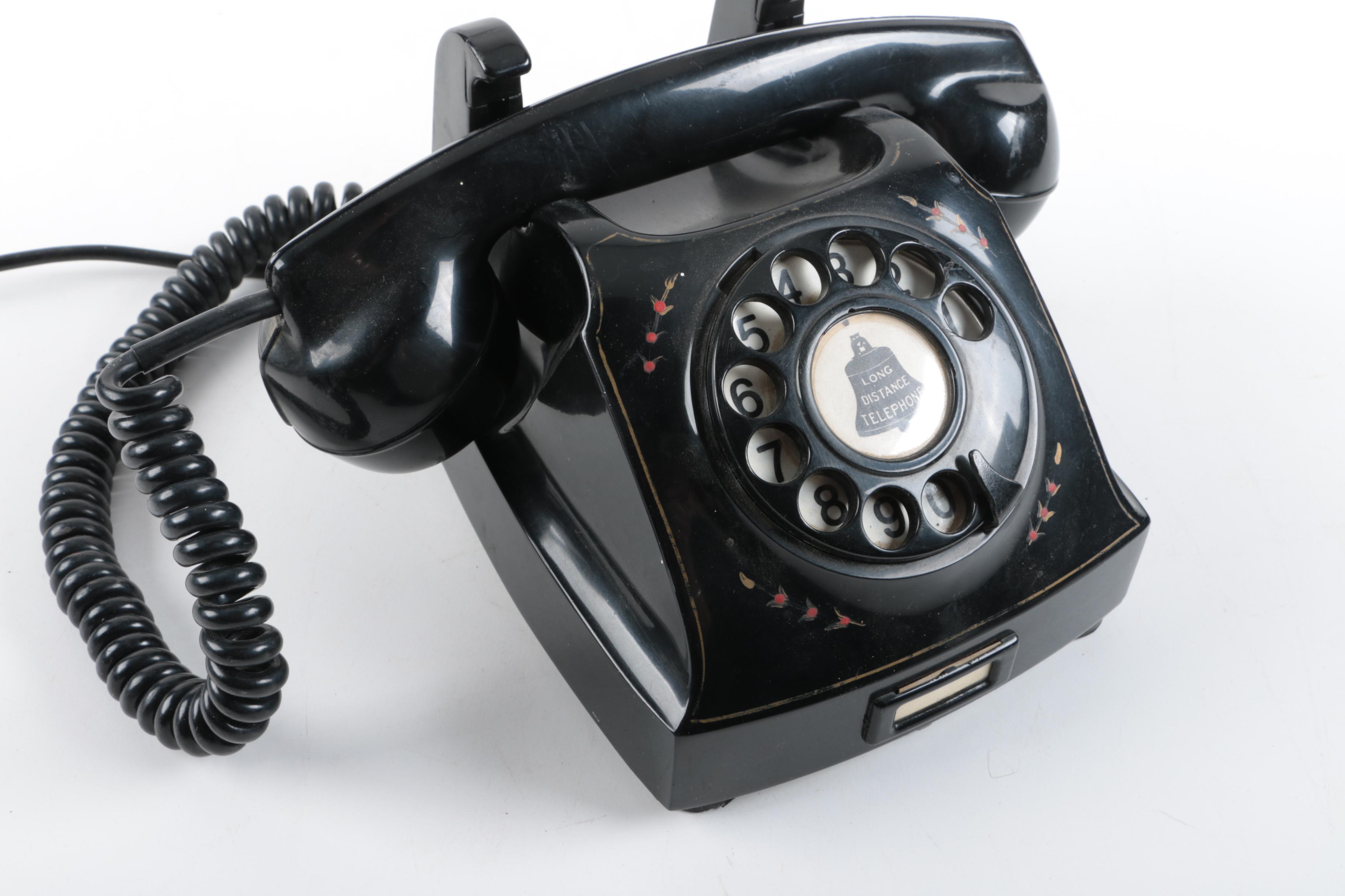 Vintage Televerket "Model 500" Rotary Telephone