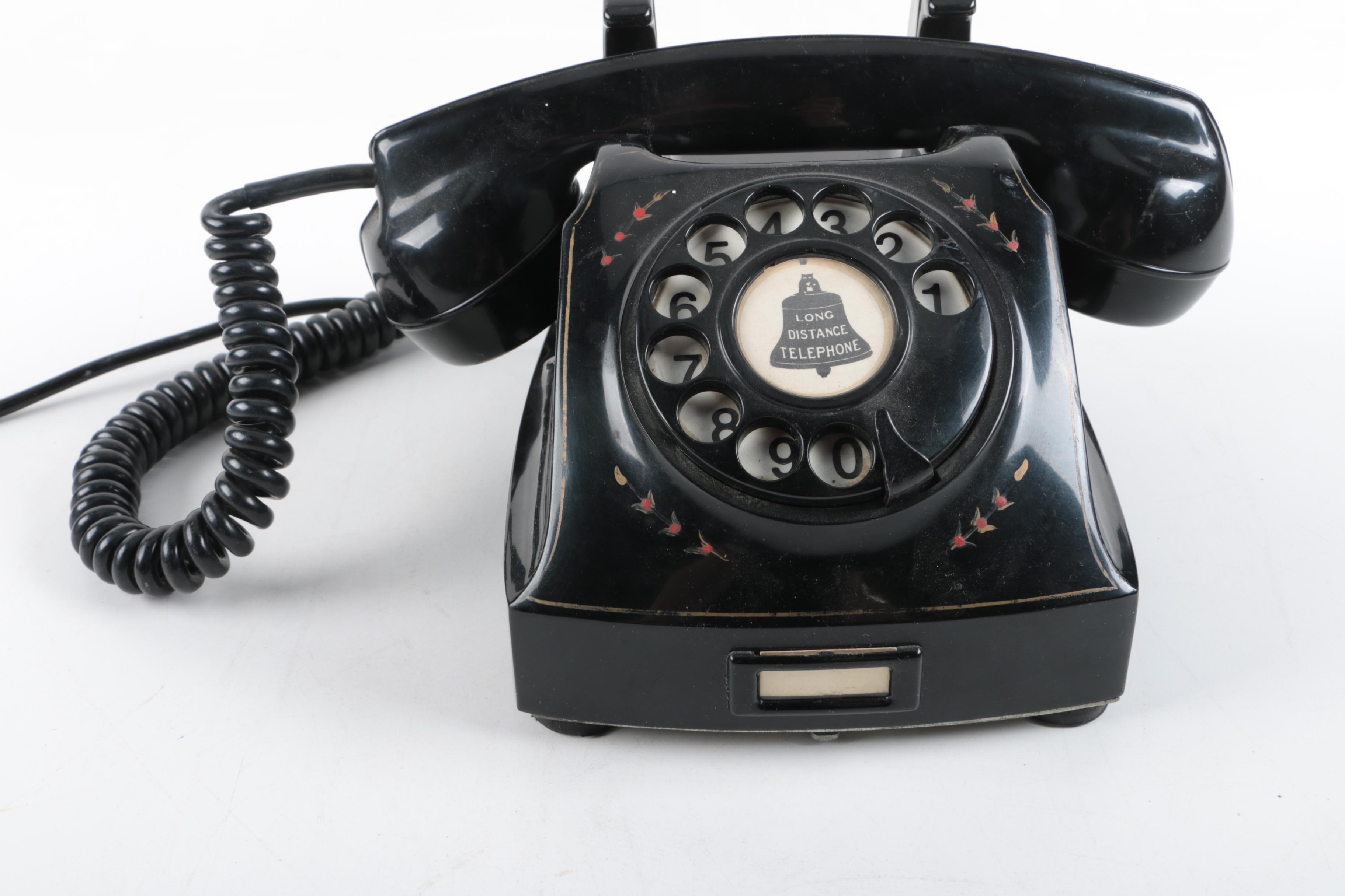 Vintage Televerket "Model 500" Rotary Telephone