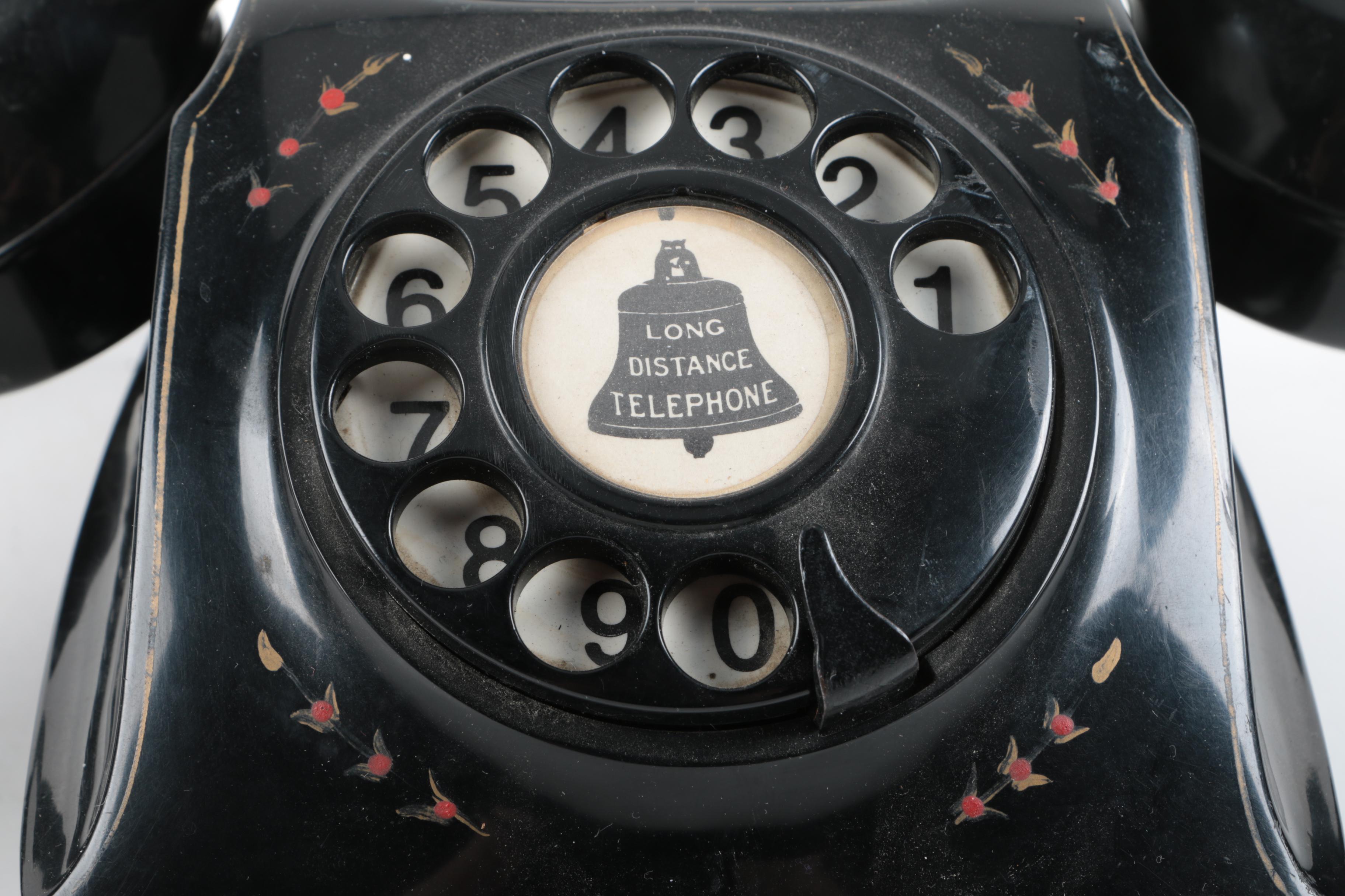 Vintage Televerket "Model 500" Rotary Telephone
