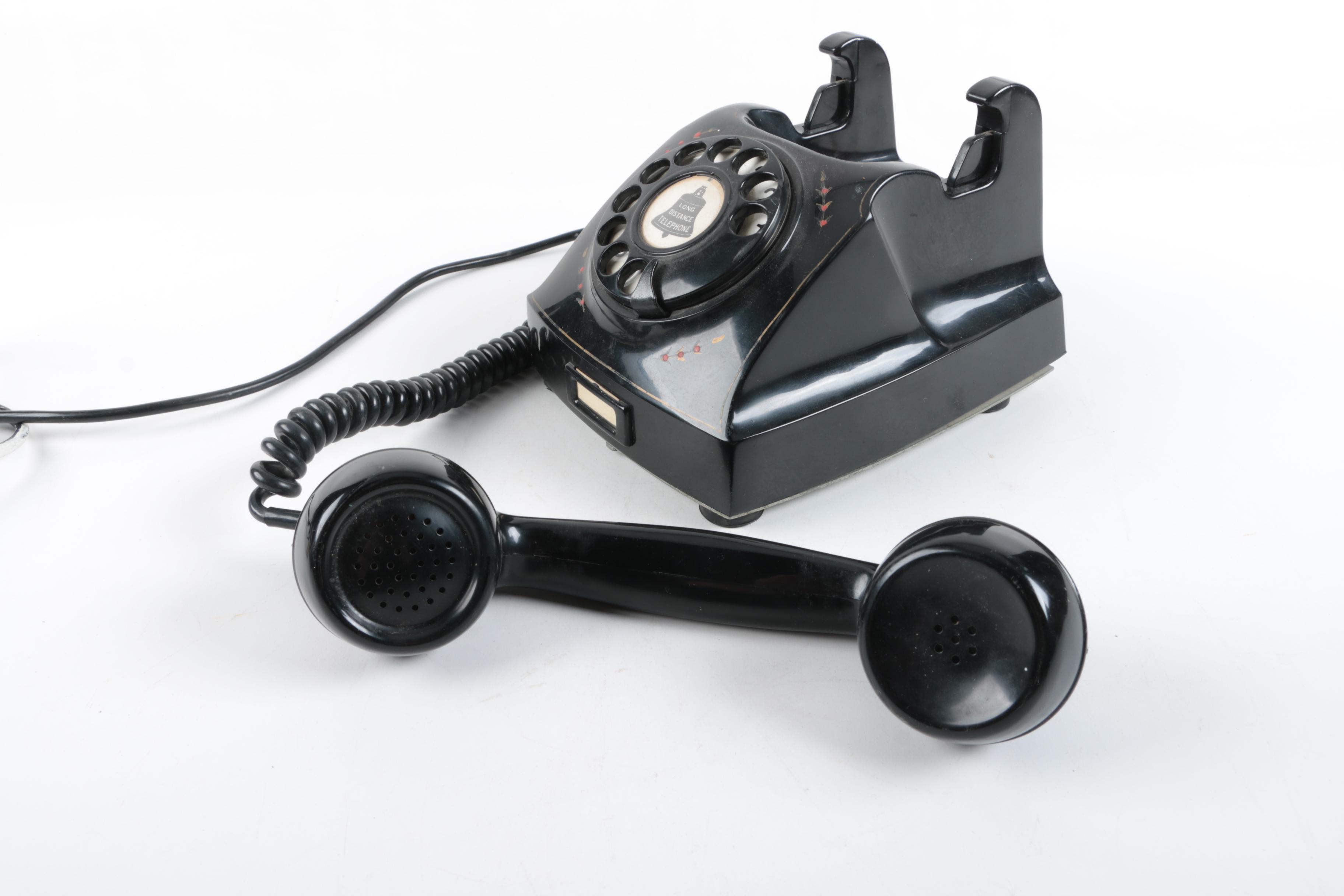 Vintage Televerket "Model 500" Rotary Telephone
