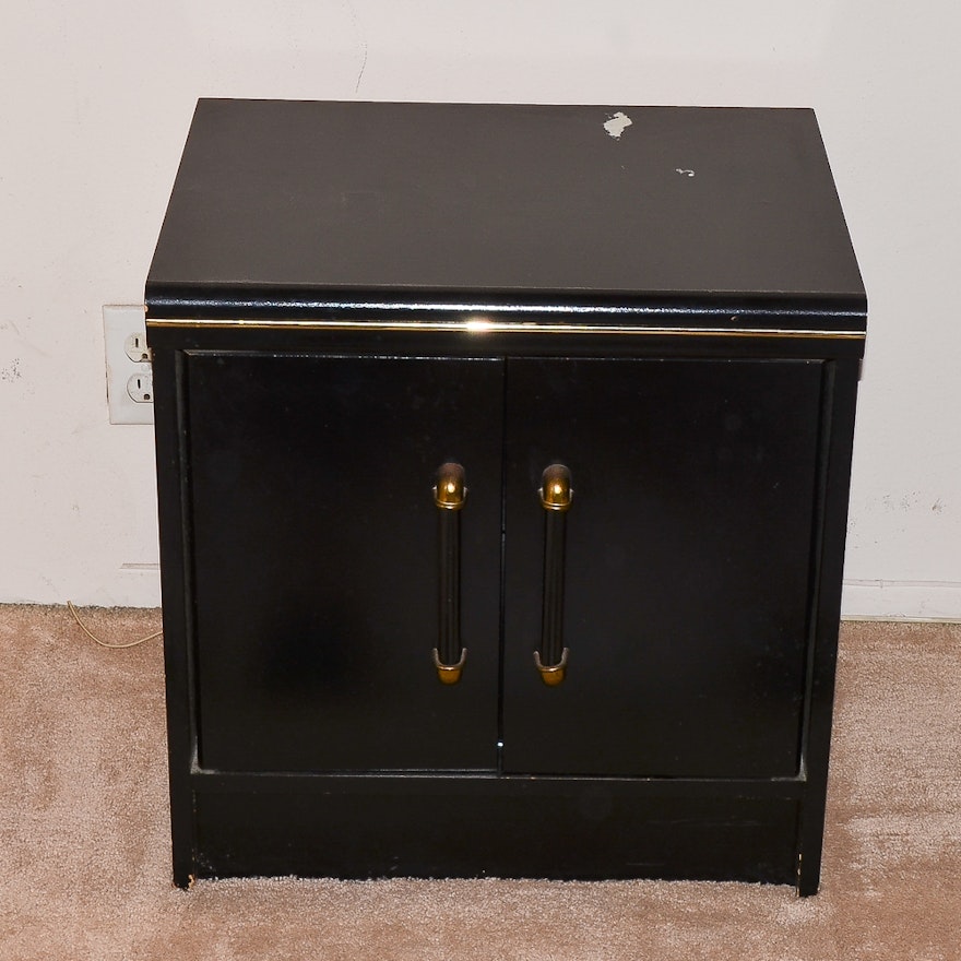 Hollywood Regency Style Cabinet