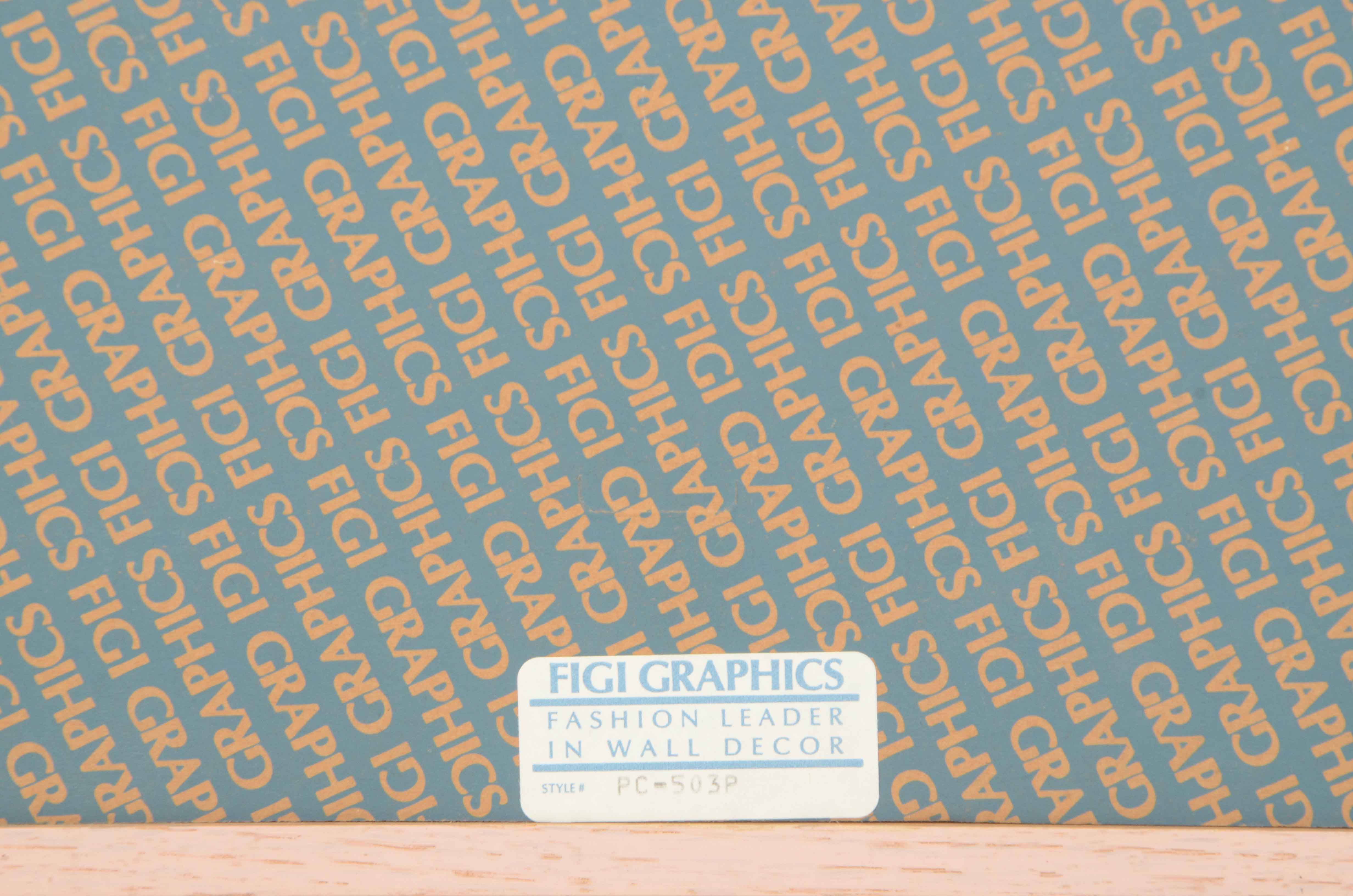 Wess Original Embossed Watercolor "Desert Window"