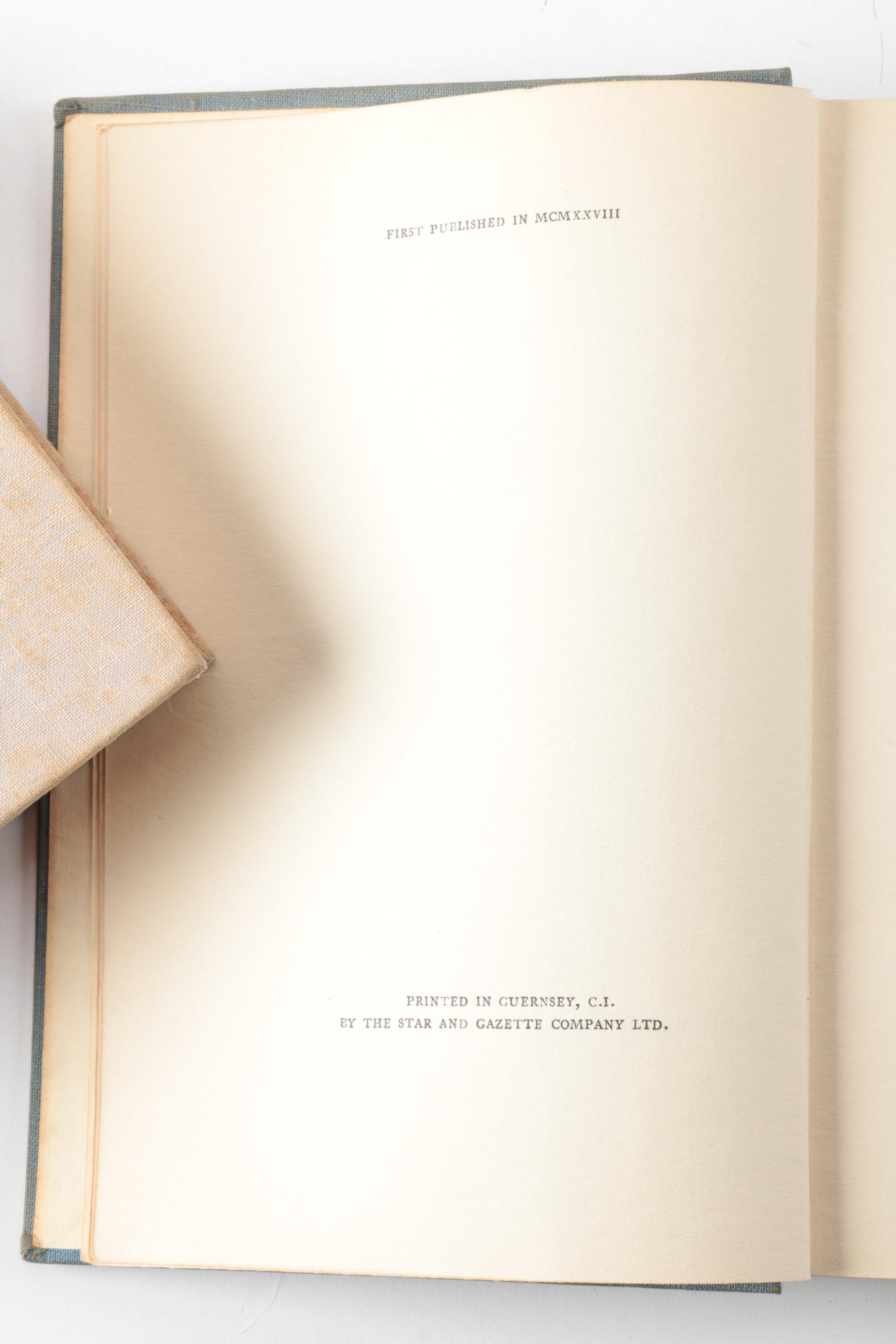 Nine Vintage Hardcover Books Featuring Roald Dahl and Ernest Hemingway