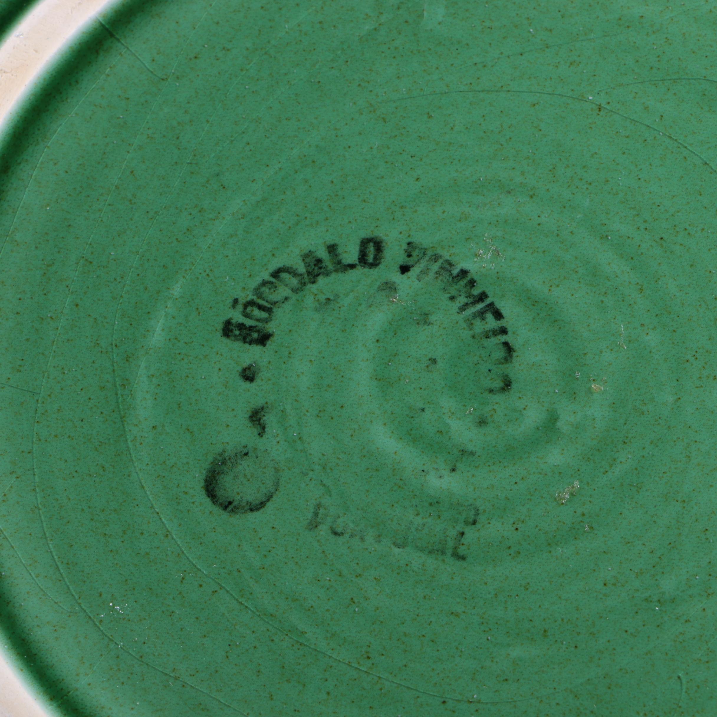 Portuguese Bordallo Pinheiro Stoneware Plates