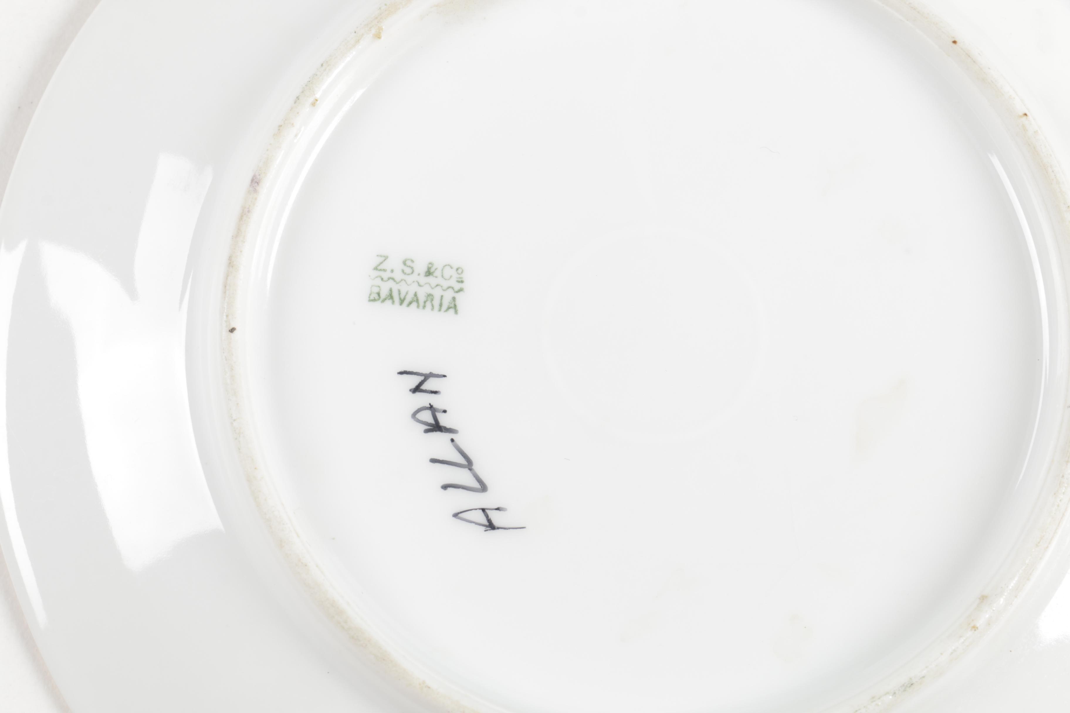 Ceramic Cup, Saucer, and Plate Assortment Including Belleek