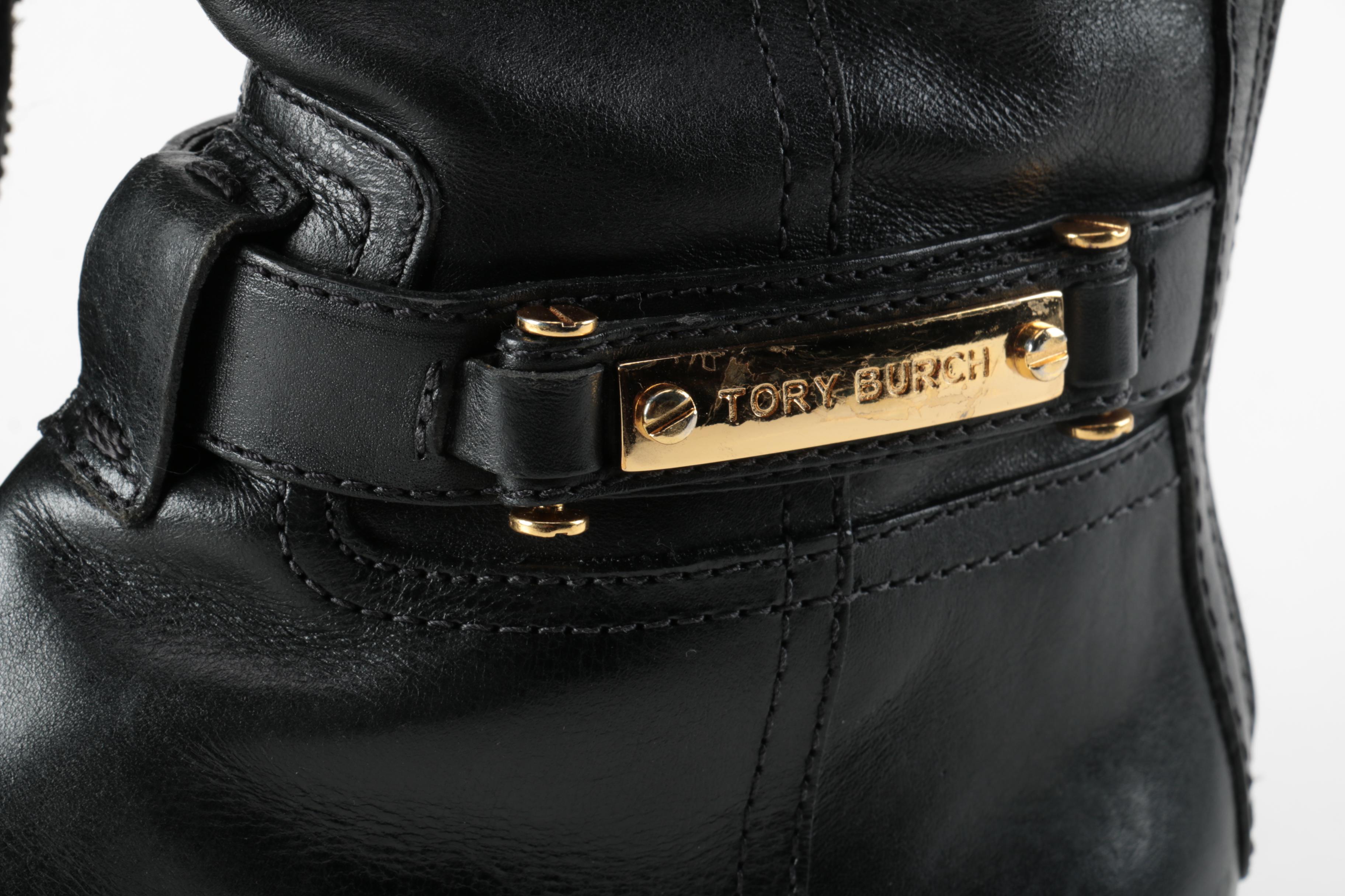 Tory Burch Leather Boots