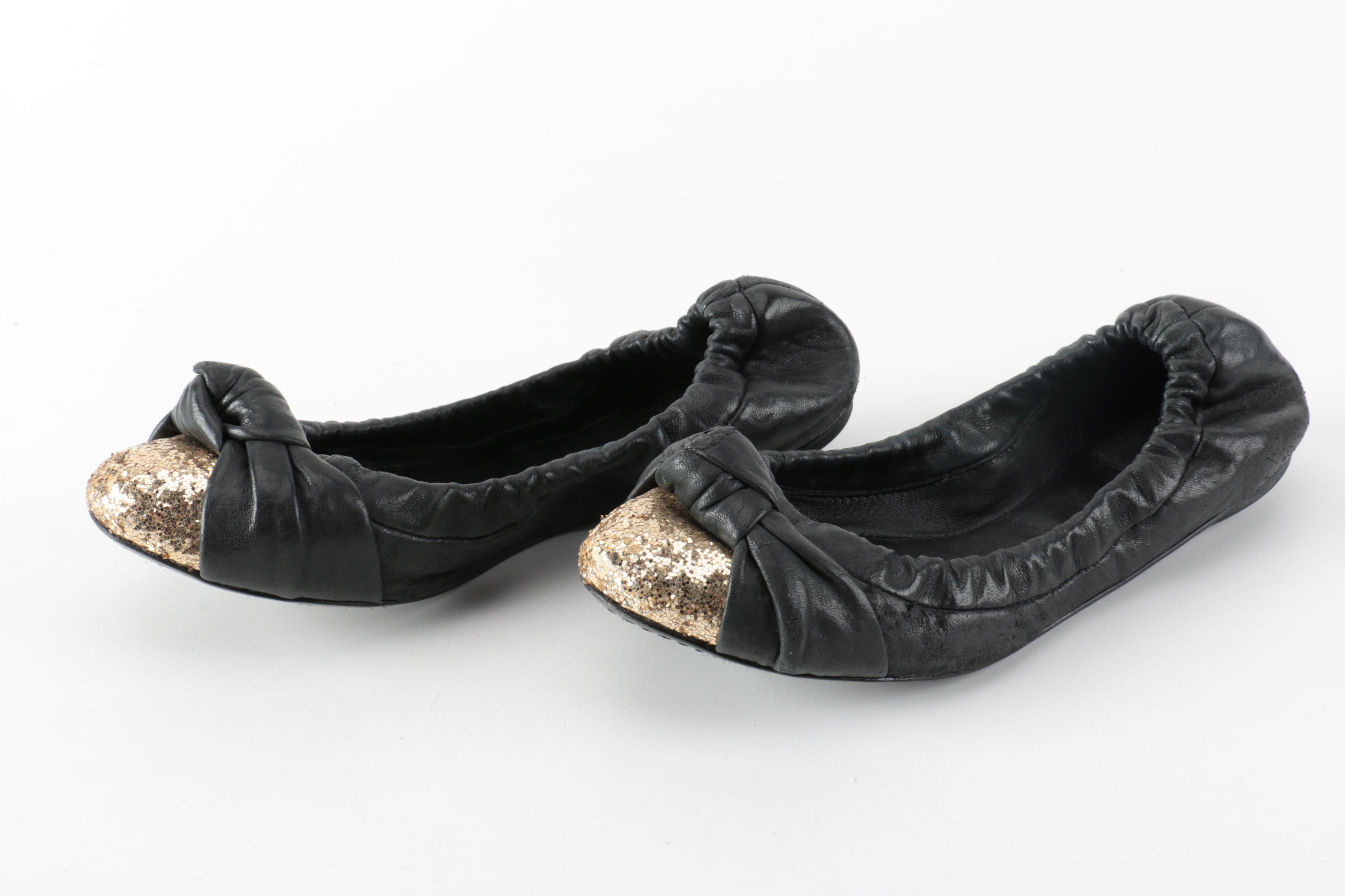 Tory Burch Leather Flats