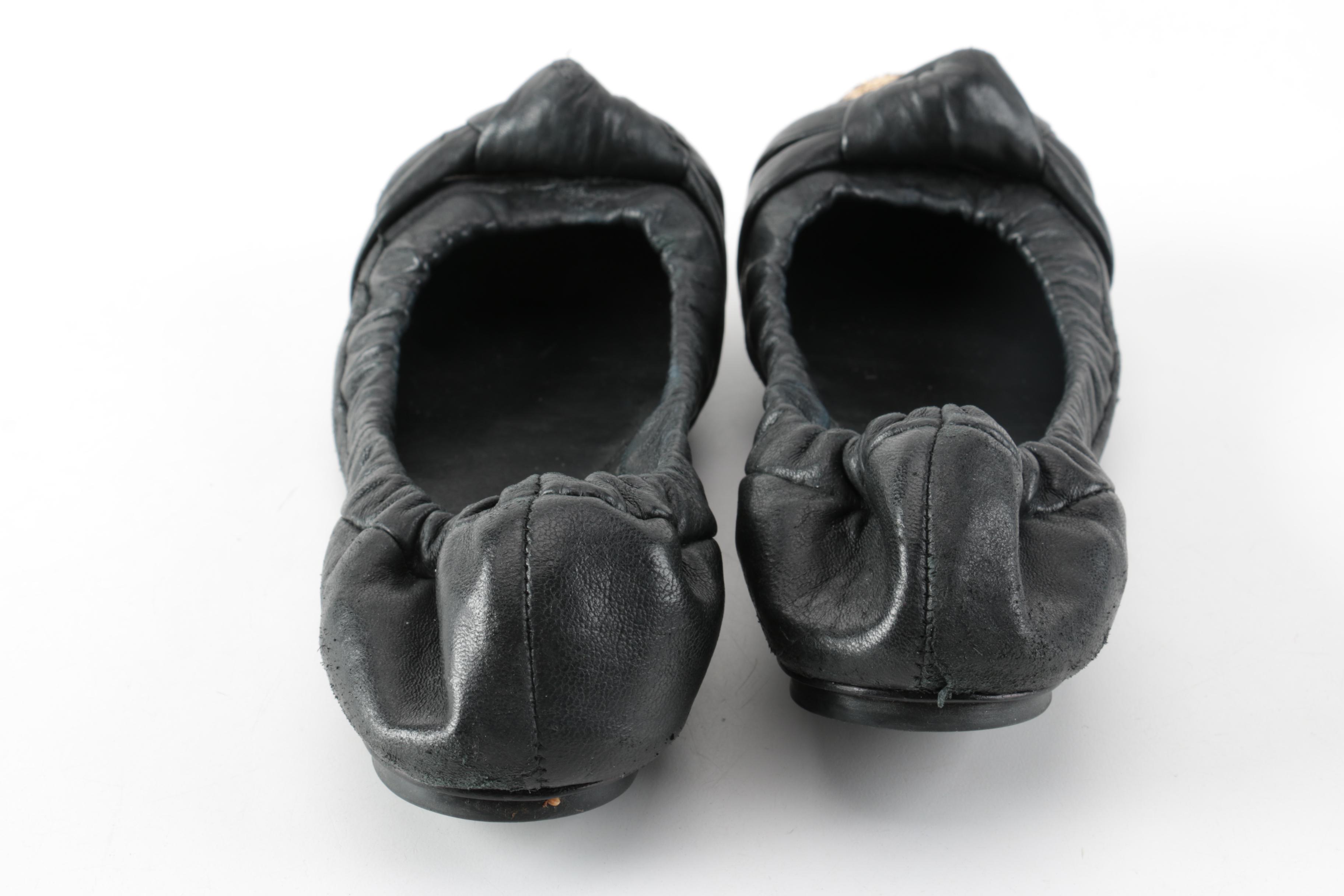 Tory Burch Leather Flats