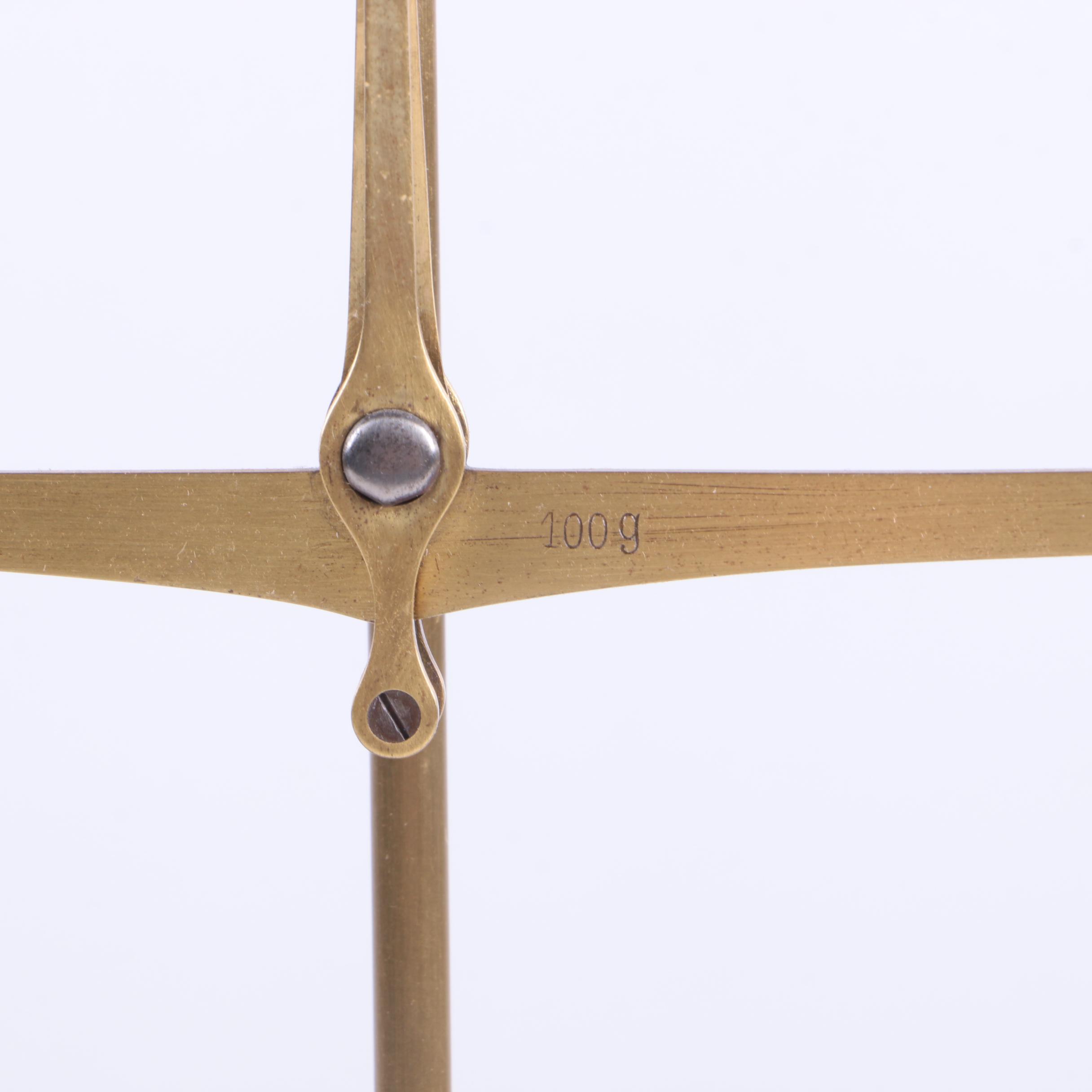 Vintage Balance Scales and Weights Set