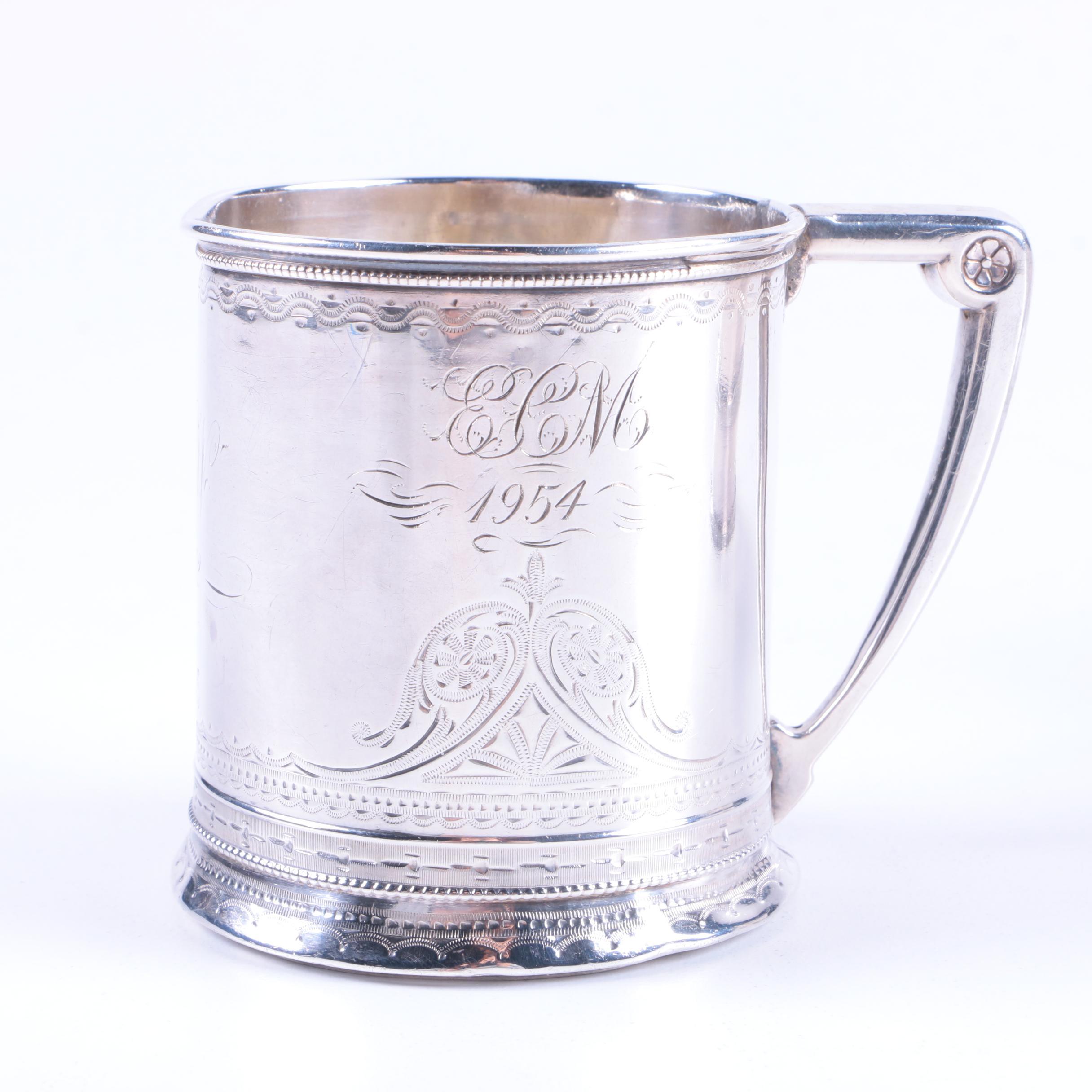 19th Century Gorham Sterling Silver Tankard and Bucket