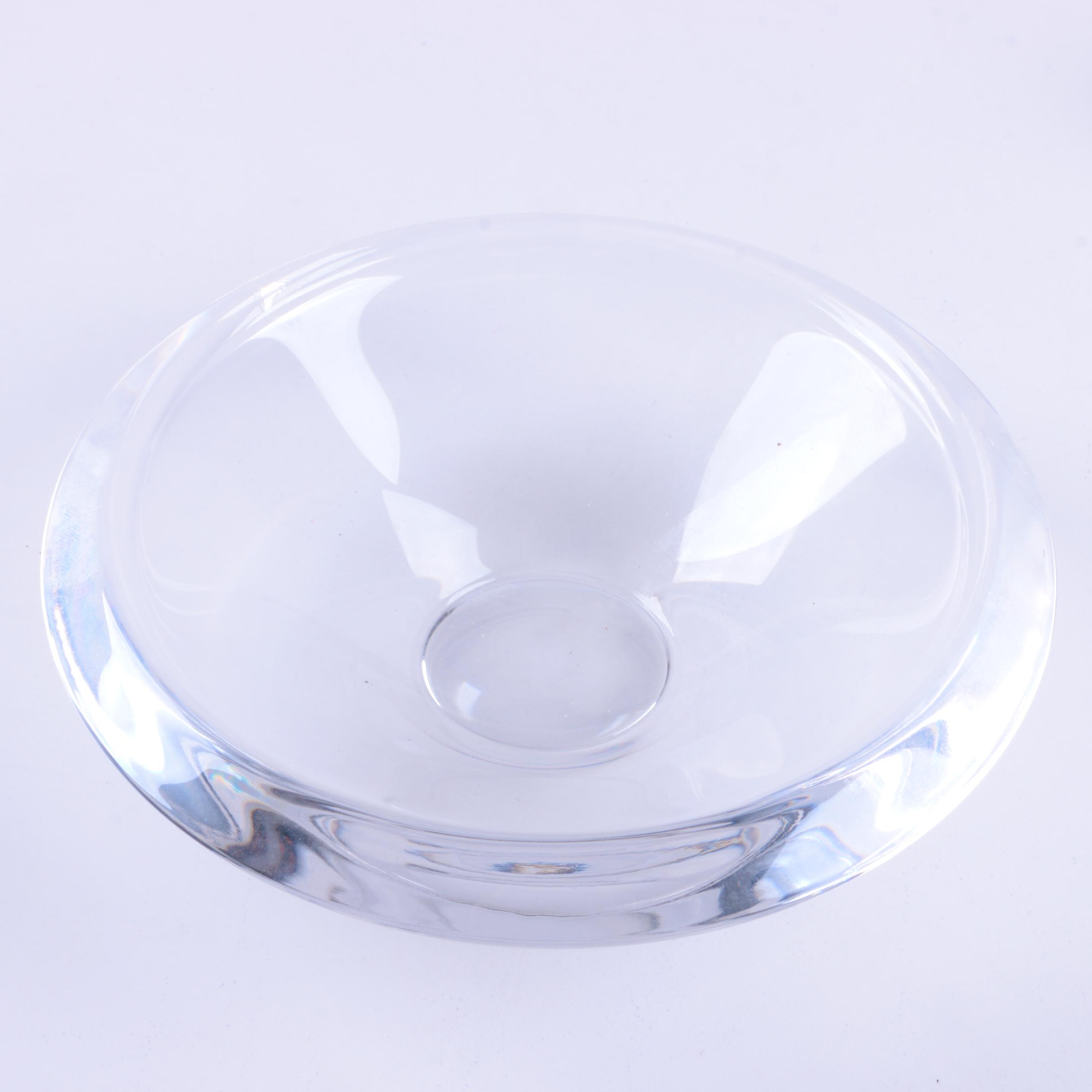 Orrefors Bowl and Paperweight