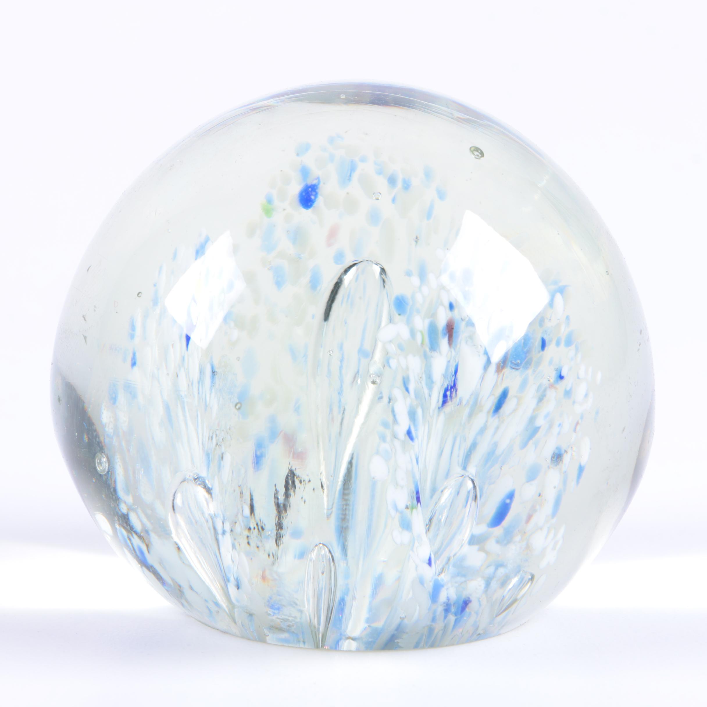 Orrefors Bowl and Paperweight