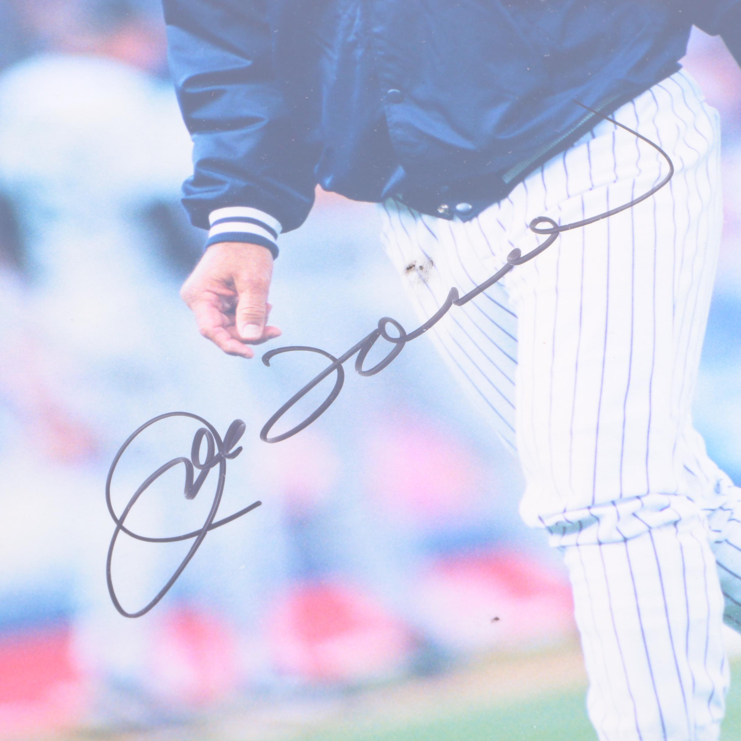 Joe Torre Autographed Photo