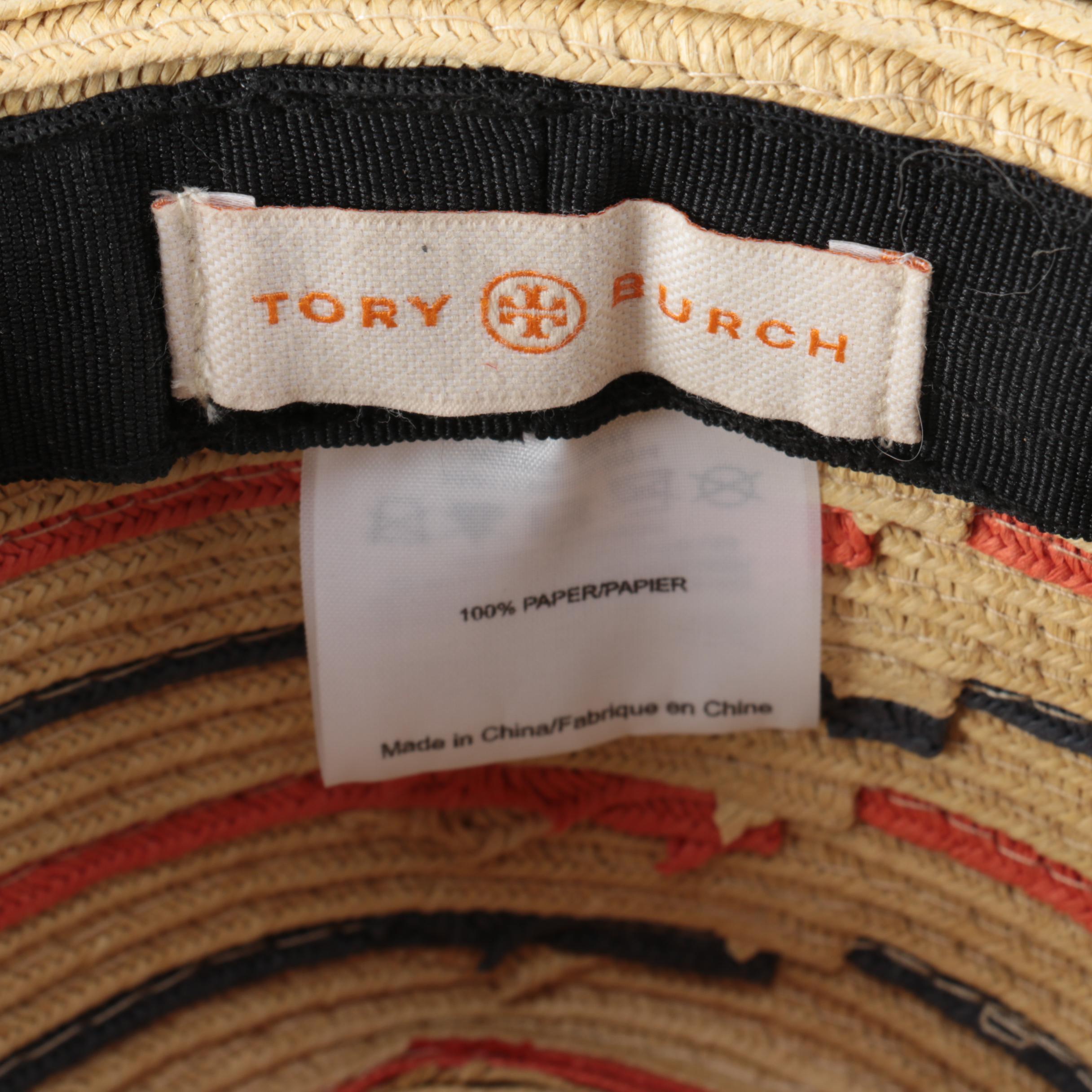 Women's Tory Burch Straw Fedoras