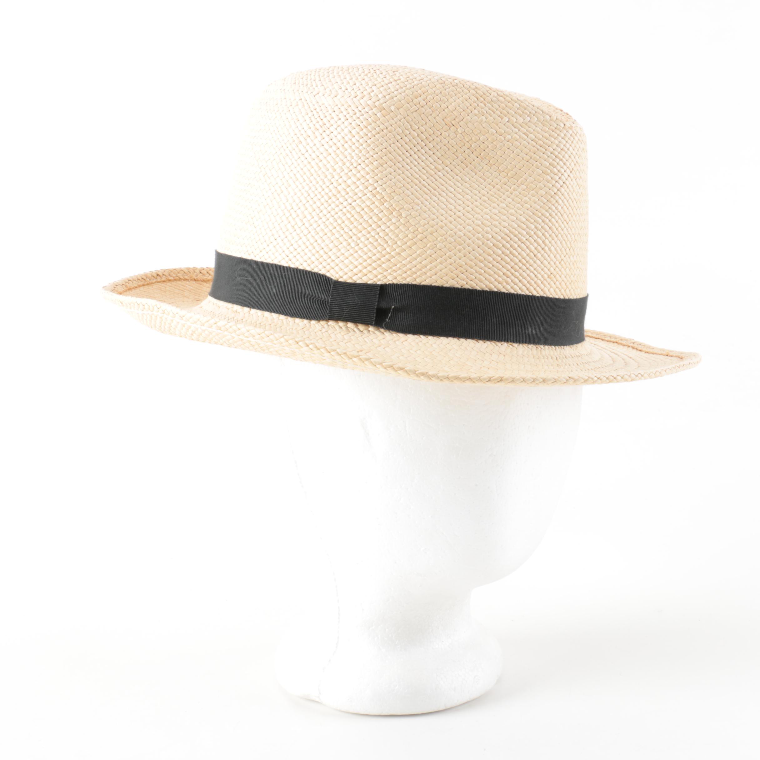 Women's Tory Burch Straw Fedoras