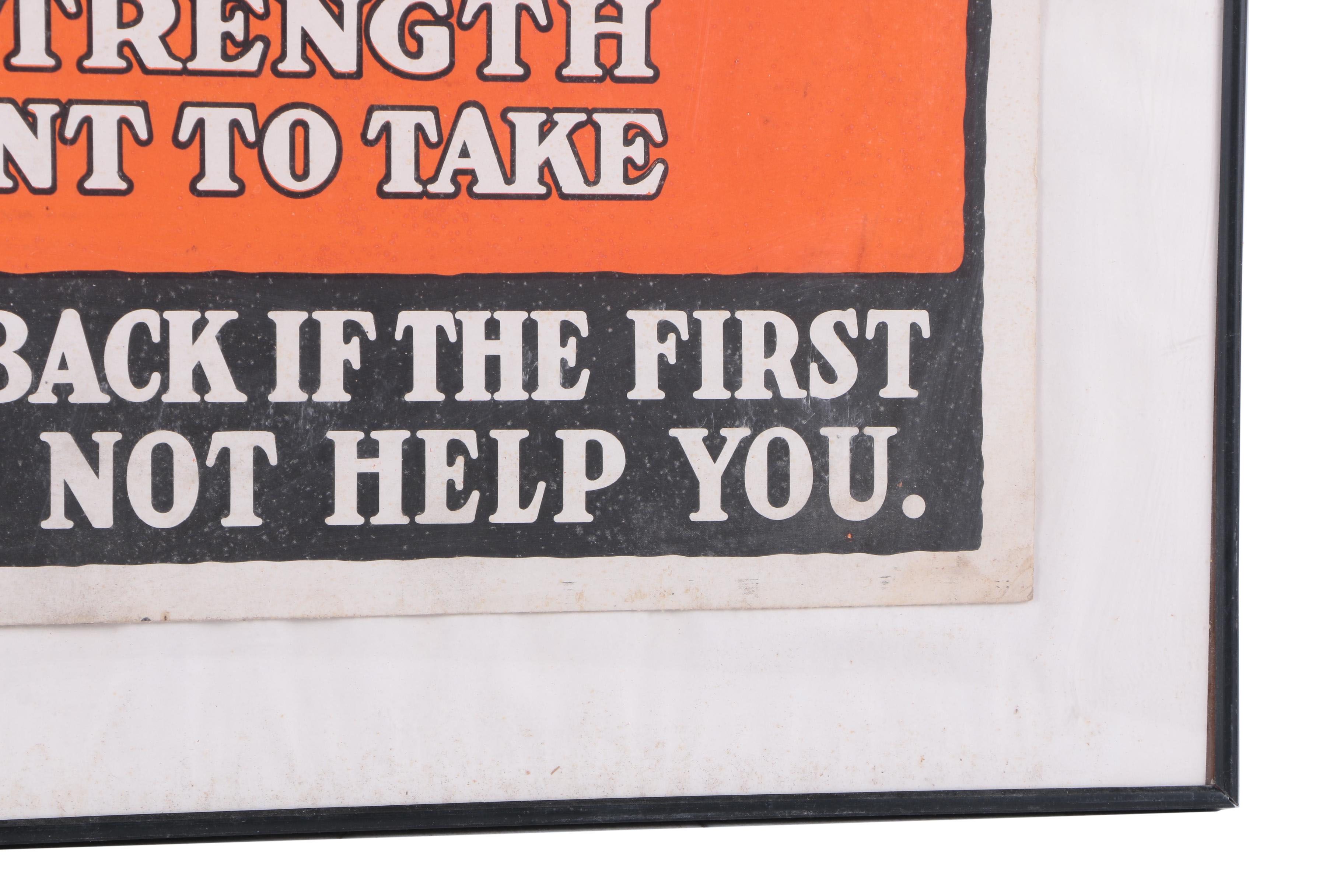 Vintage Advertisement for "Dr. Thatcher's Liver & Blood Syrup"