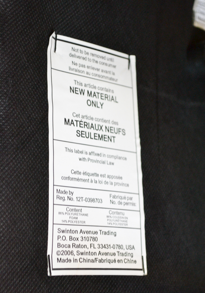 Brown Leatherette Office Armchair by Swinton Avenue Trading