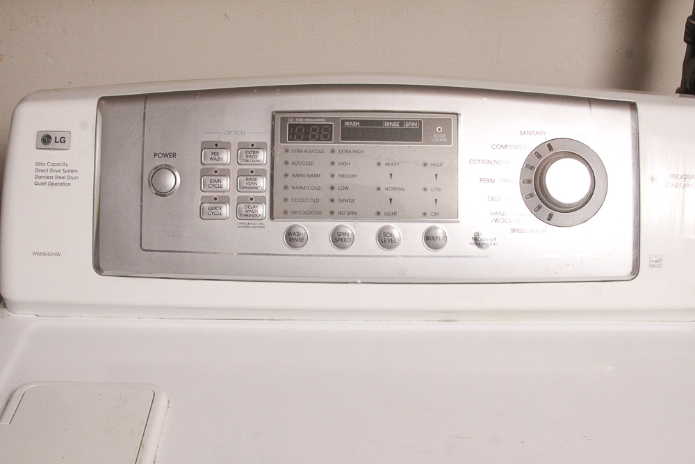 LG Front-Loading Washer and Dryer Set