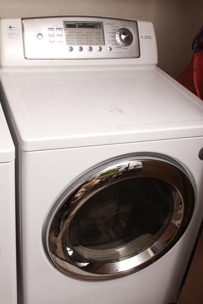 LG Front-Loading Washer and Dryer Set