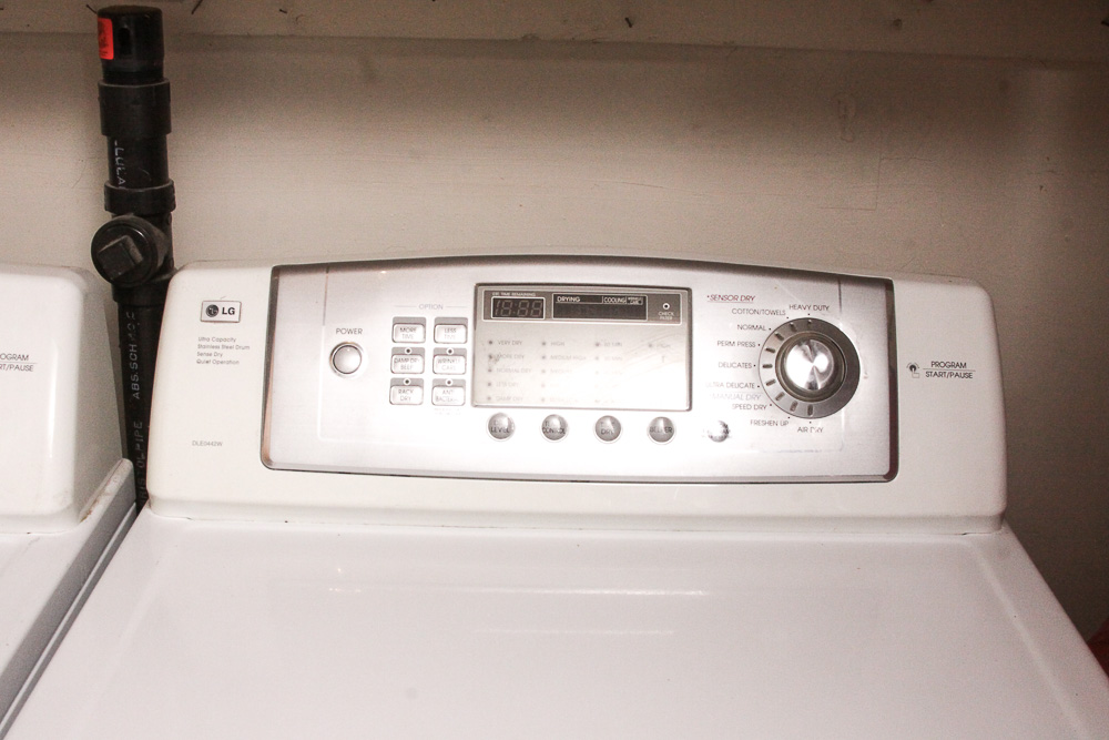 LG Front-Loading Washer and Dryer Set