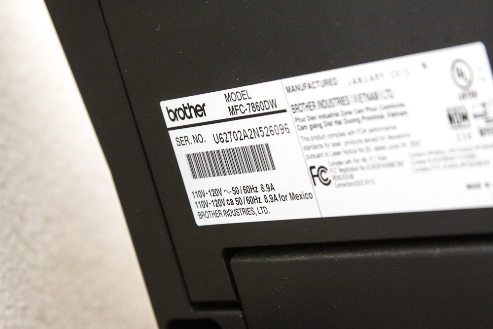 Brother MFC-7860DW All-in-One Printer