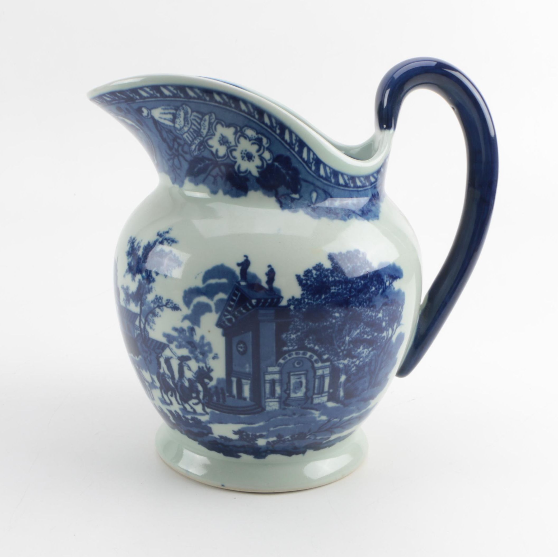 Reproduction Victoria Ware Ceramic Pitcher and Bowl