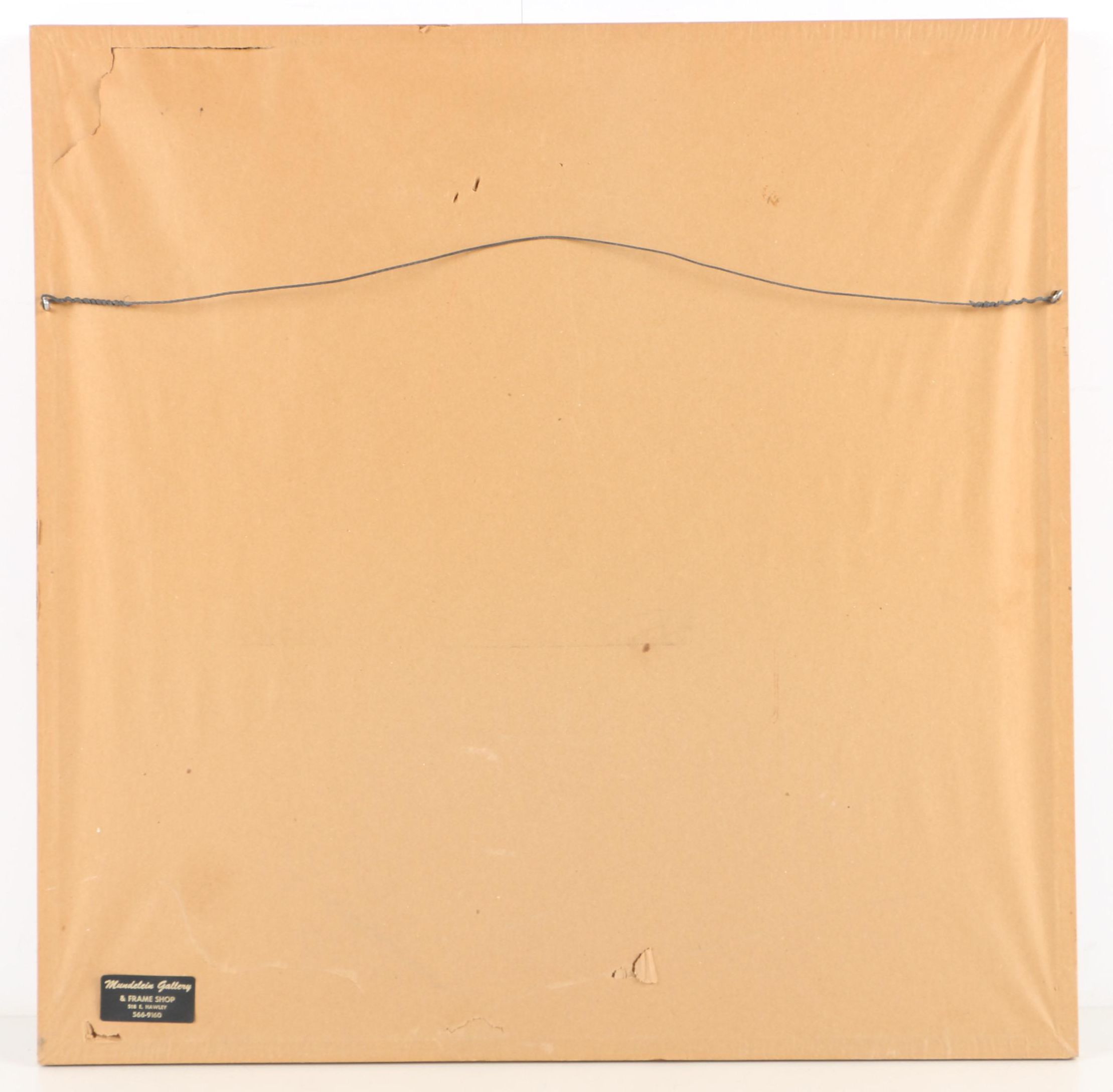 East Asian Silk Embroidery Panel