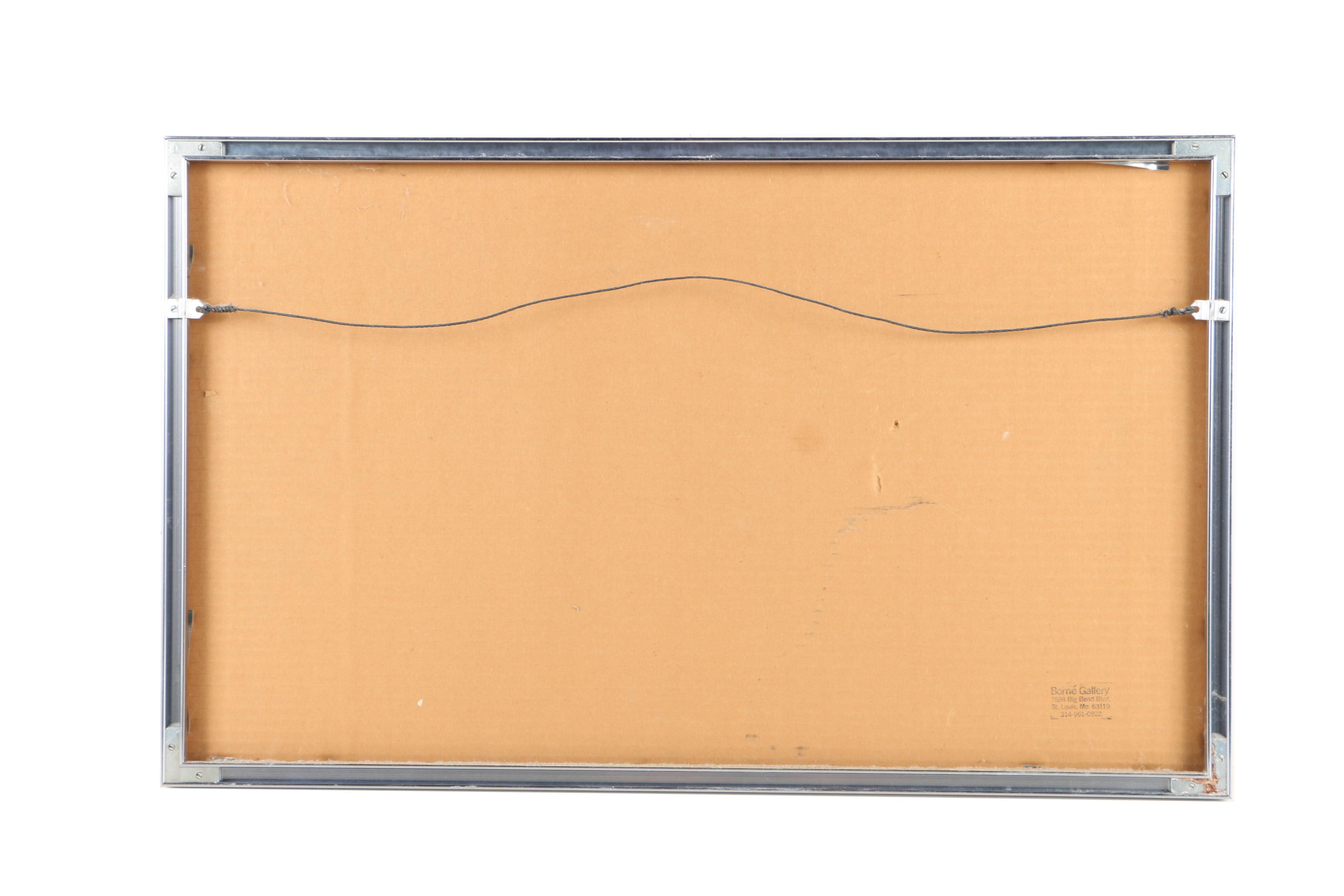 James Miller Color Lithograph on Paper