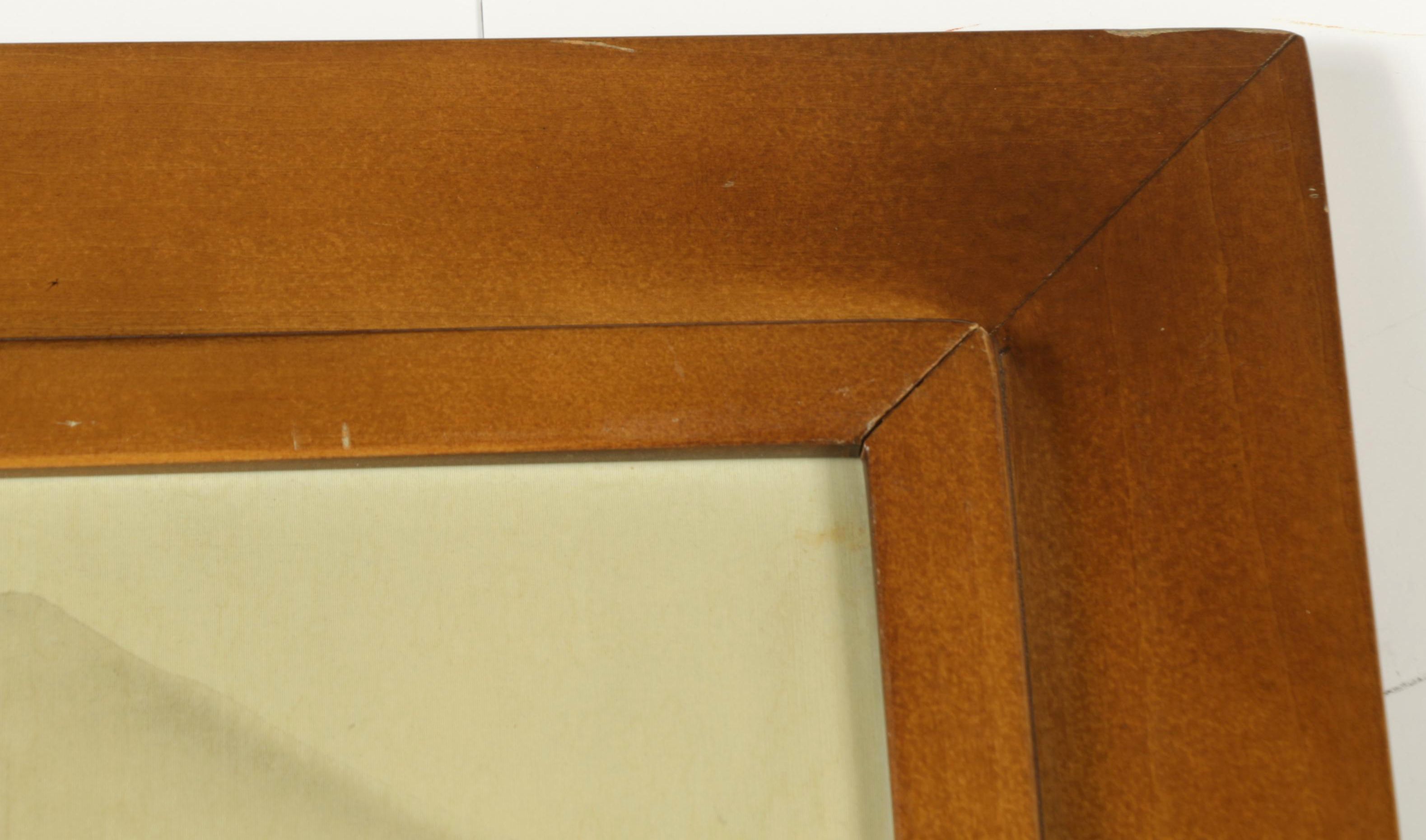 East Asian Gouache and Ink Paintings on Silk of Mountainous Landscape