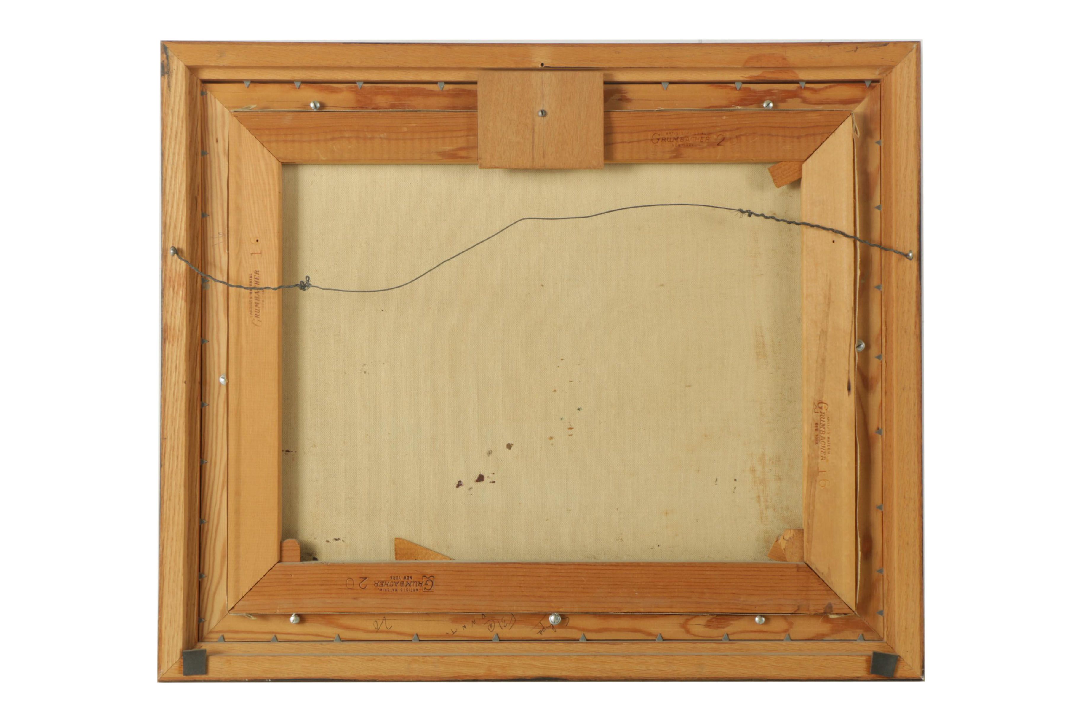 Oil Painting on Canvas of a Rural Landscape