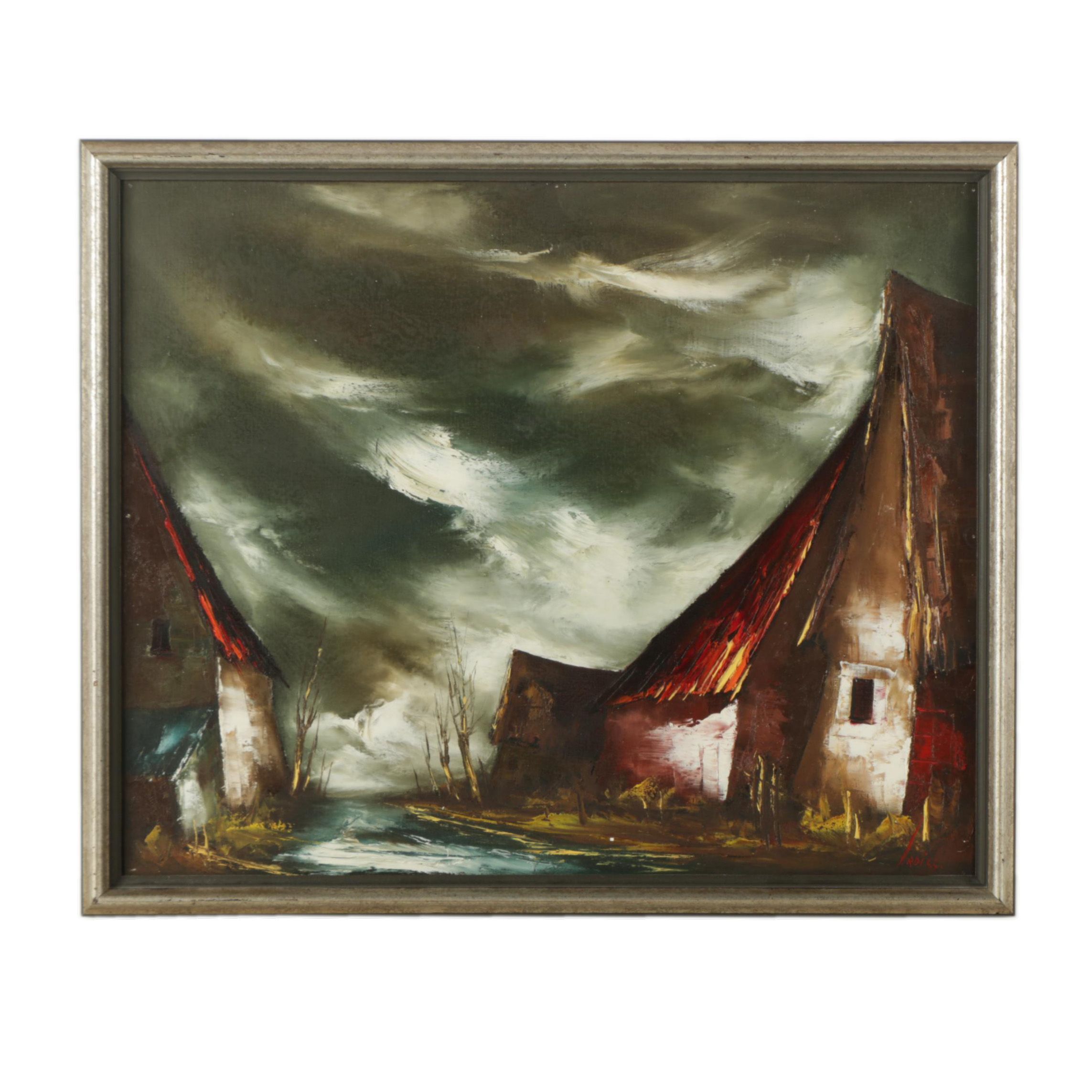 Ardiss Oil Painting on Canvas "Spring in Brittany"