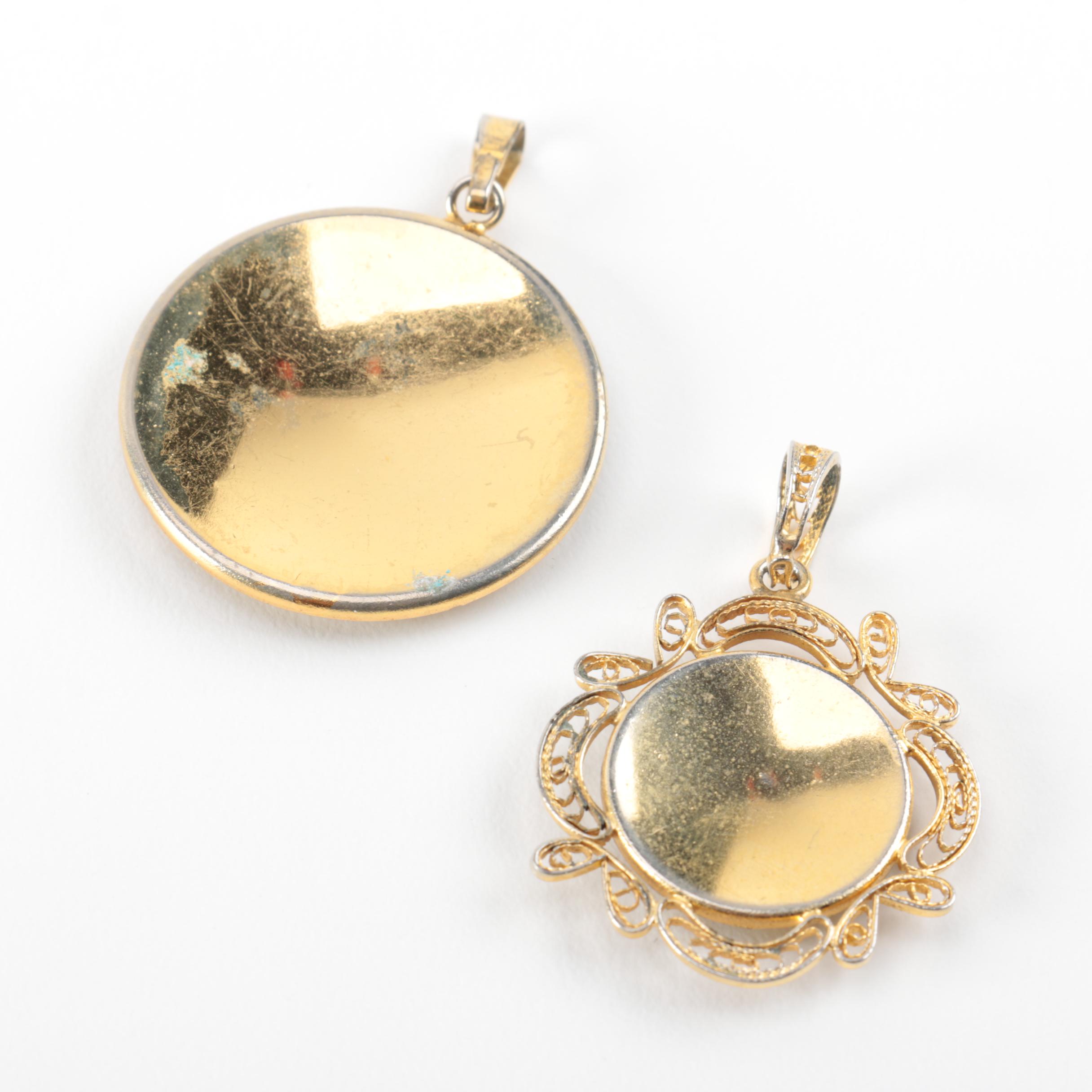 Collection of Vintage Damascene Jewelry