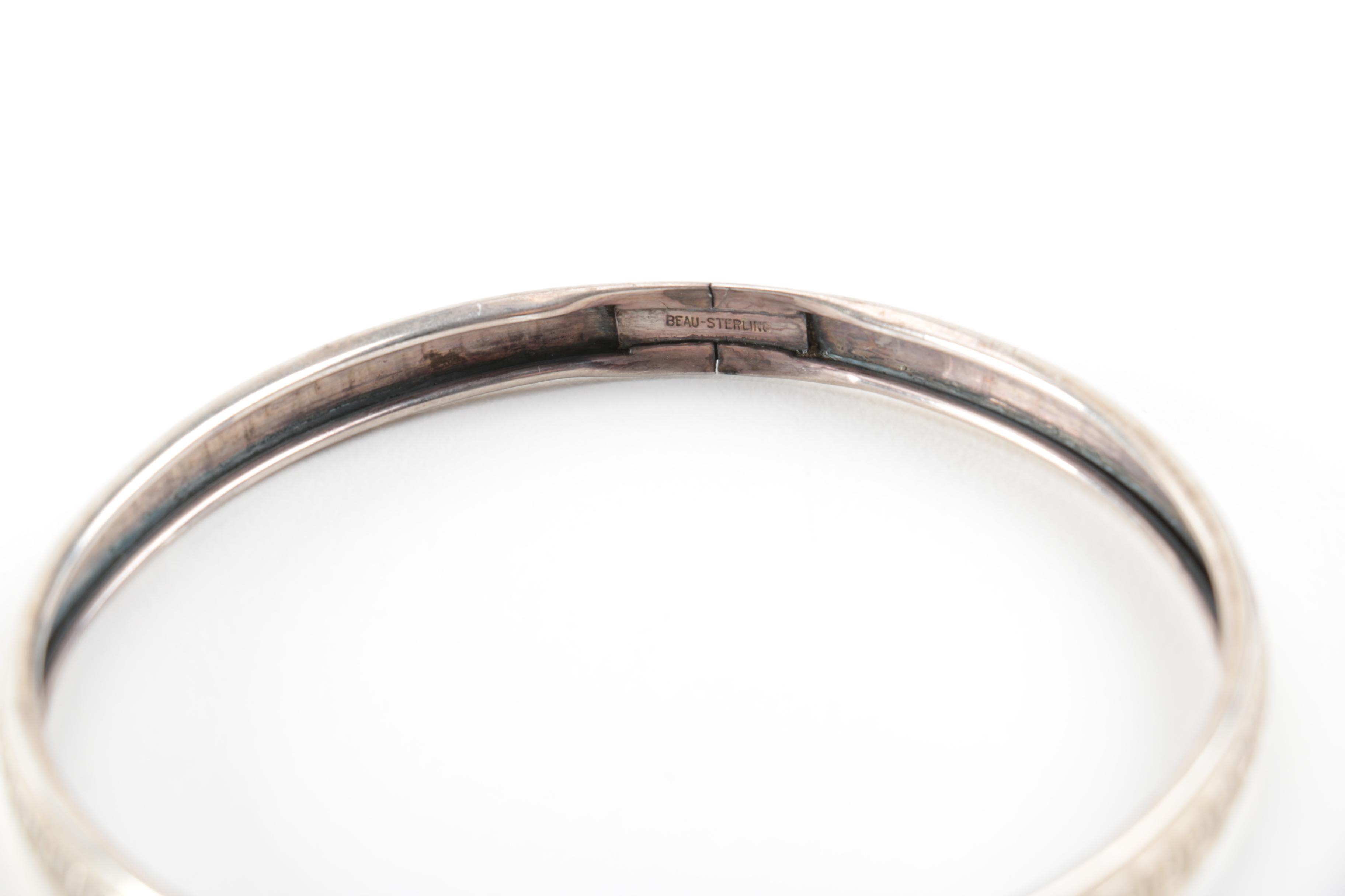 Sterling Silver Jewelry Selection Including Charms