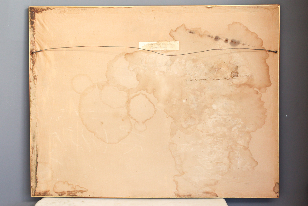 Offset Lithograph J. C. Clayhorn "Old Bruton Church"