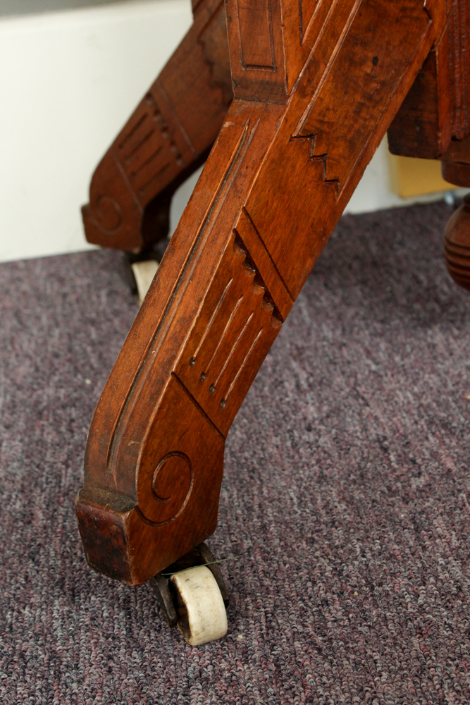 Eastlake Marble Top Parlor Table