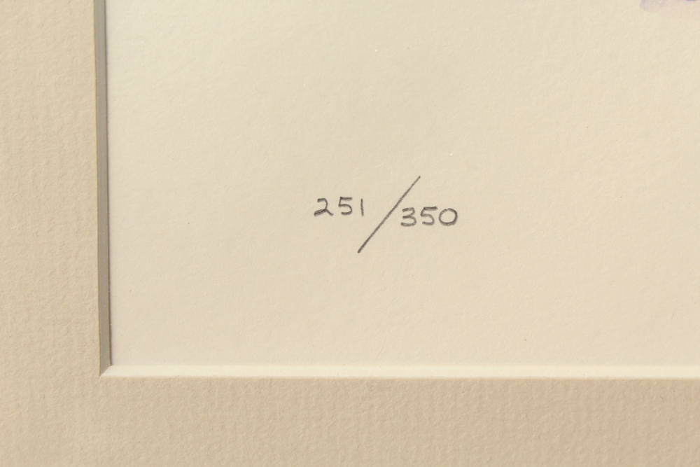 Tom Dunnington Signed Limited Edition Offset Lithograph "Pileated Woodpecker"