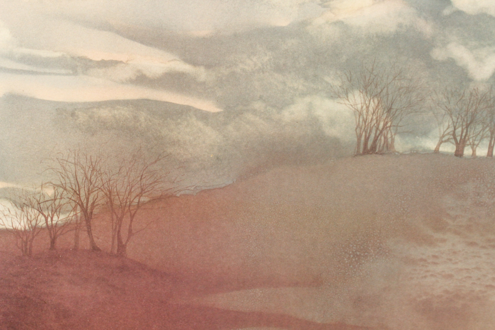 Pamela Hassler Signed Framed Offset Lithograph