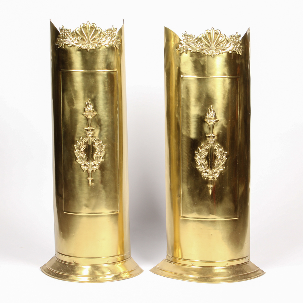 Vintage Brass Flues