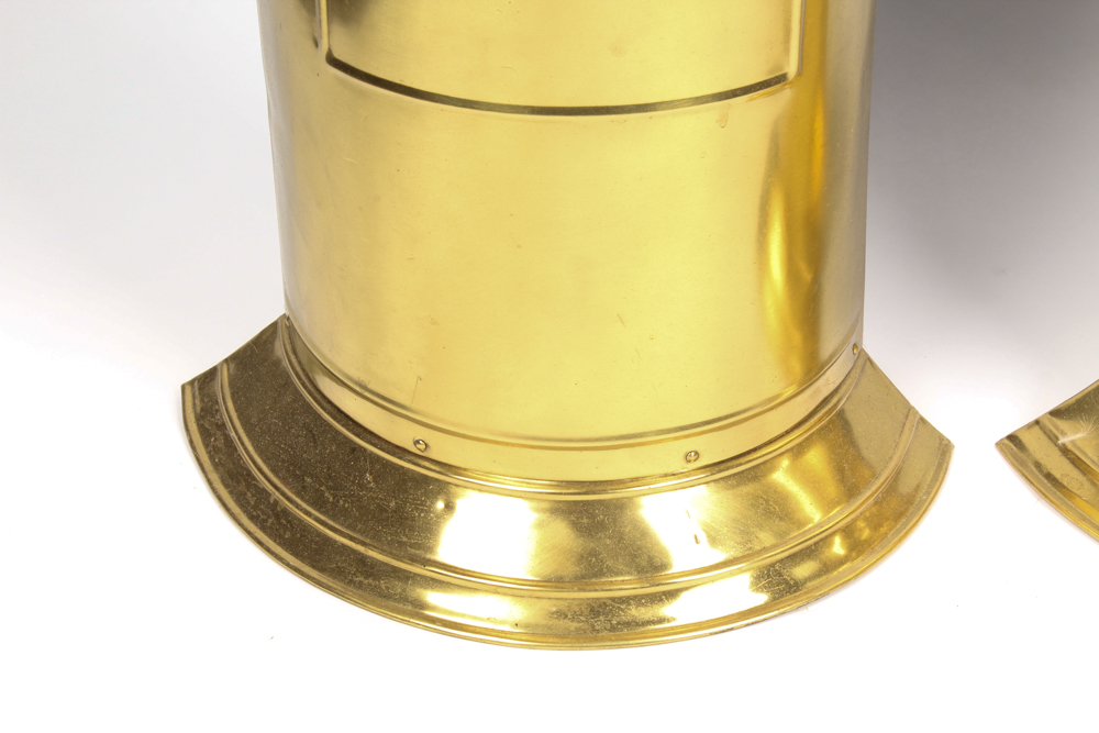 Vintage Brass Flues