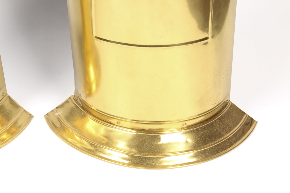 Vintage Brass Flues