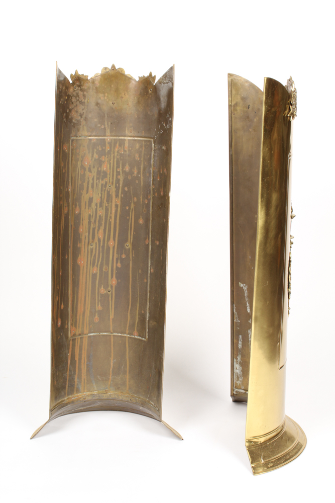 Vintage Brass Flues