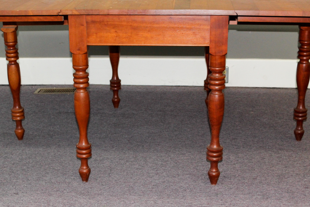 Vintage Cherry Gate Leg Dining Table