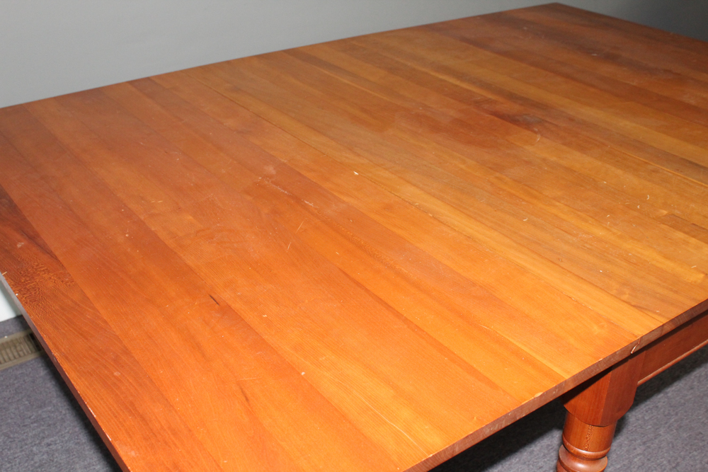 Vintage Cherry Gate Leg Dining Table