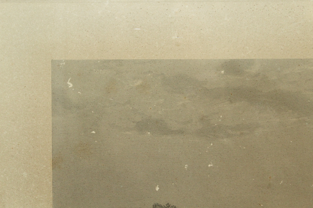 Antique Framed "Home of Washington" Engraving